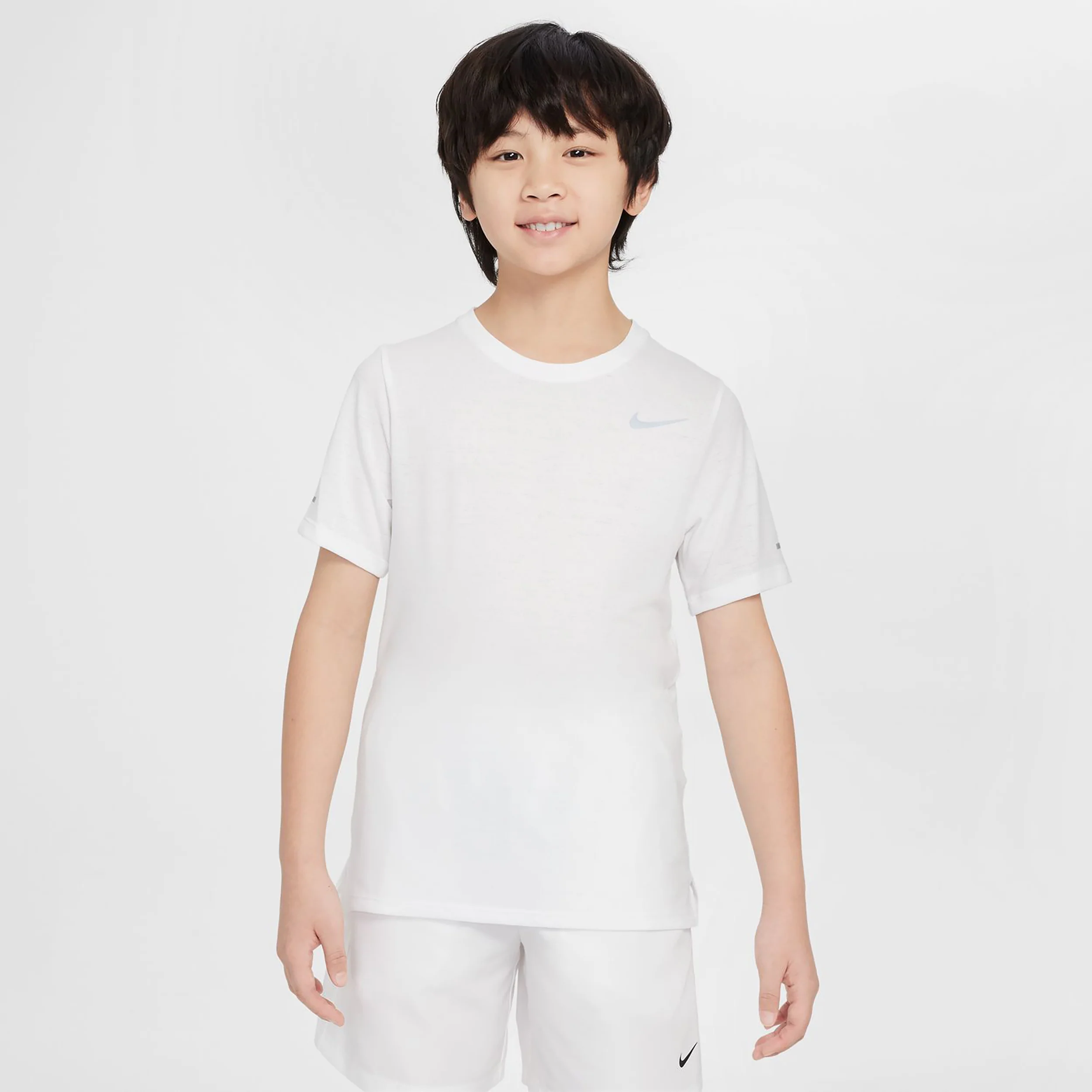 Dri-Fit  T-shirt Pojkar-vit