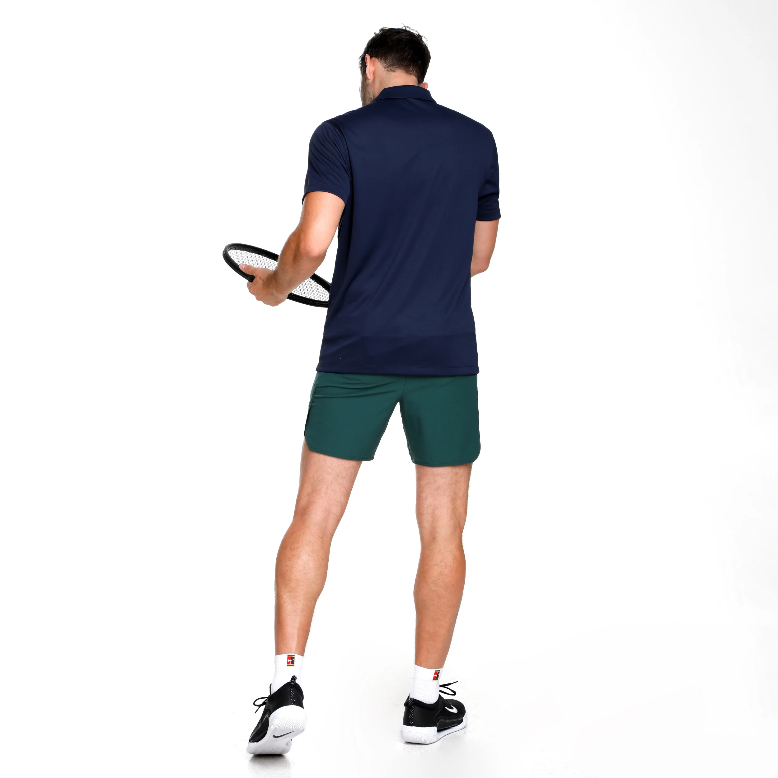 Dri-Fit Victory Court Solid Polo Herrar - mörkblå - Image 3