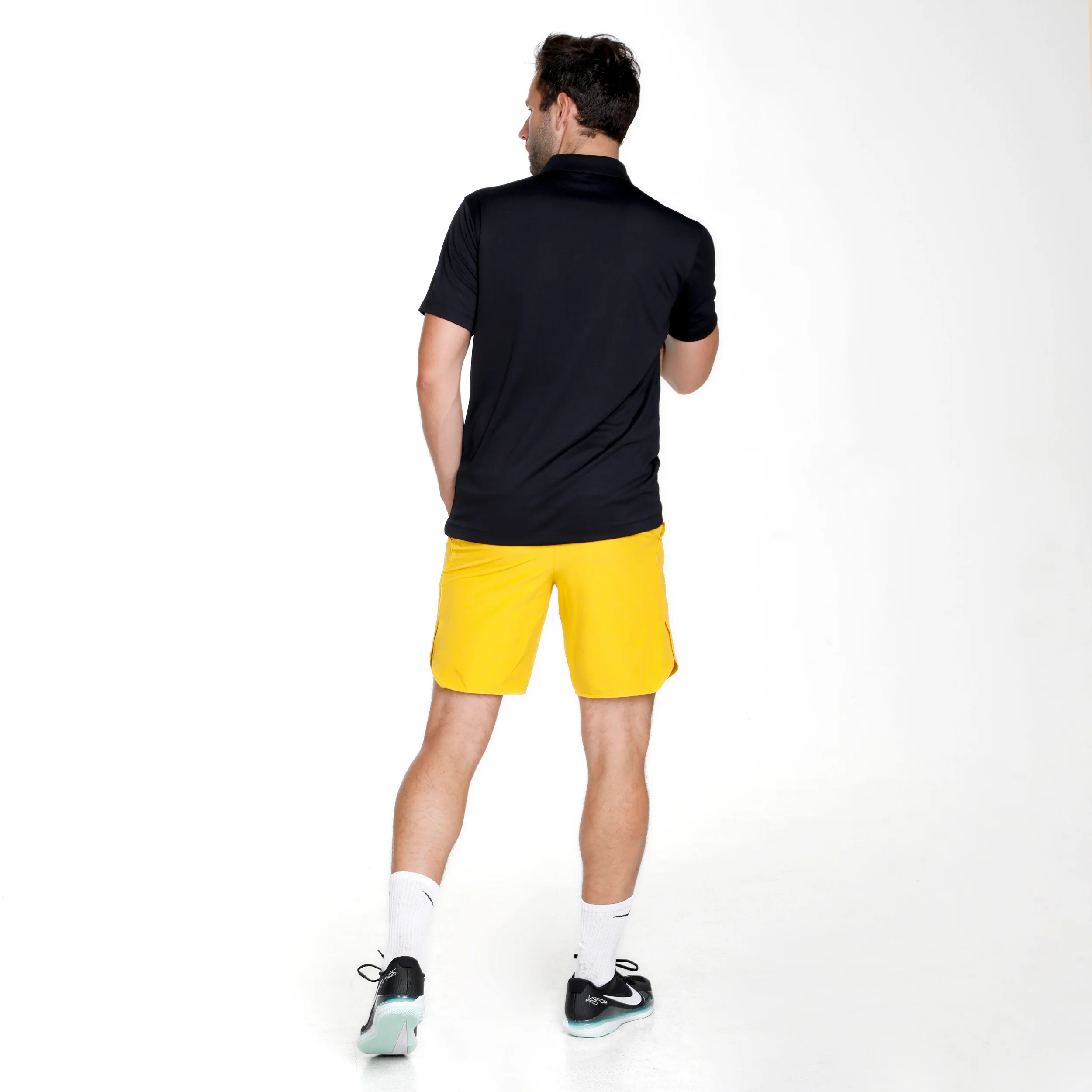 Dri-Fit Victory Court Solid Polo Herrar - svart - Image 5