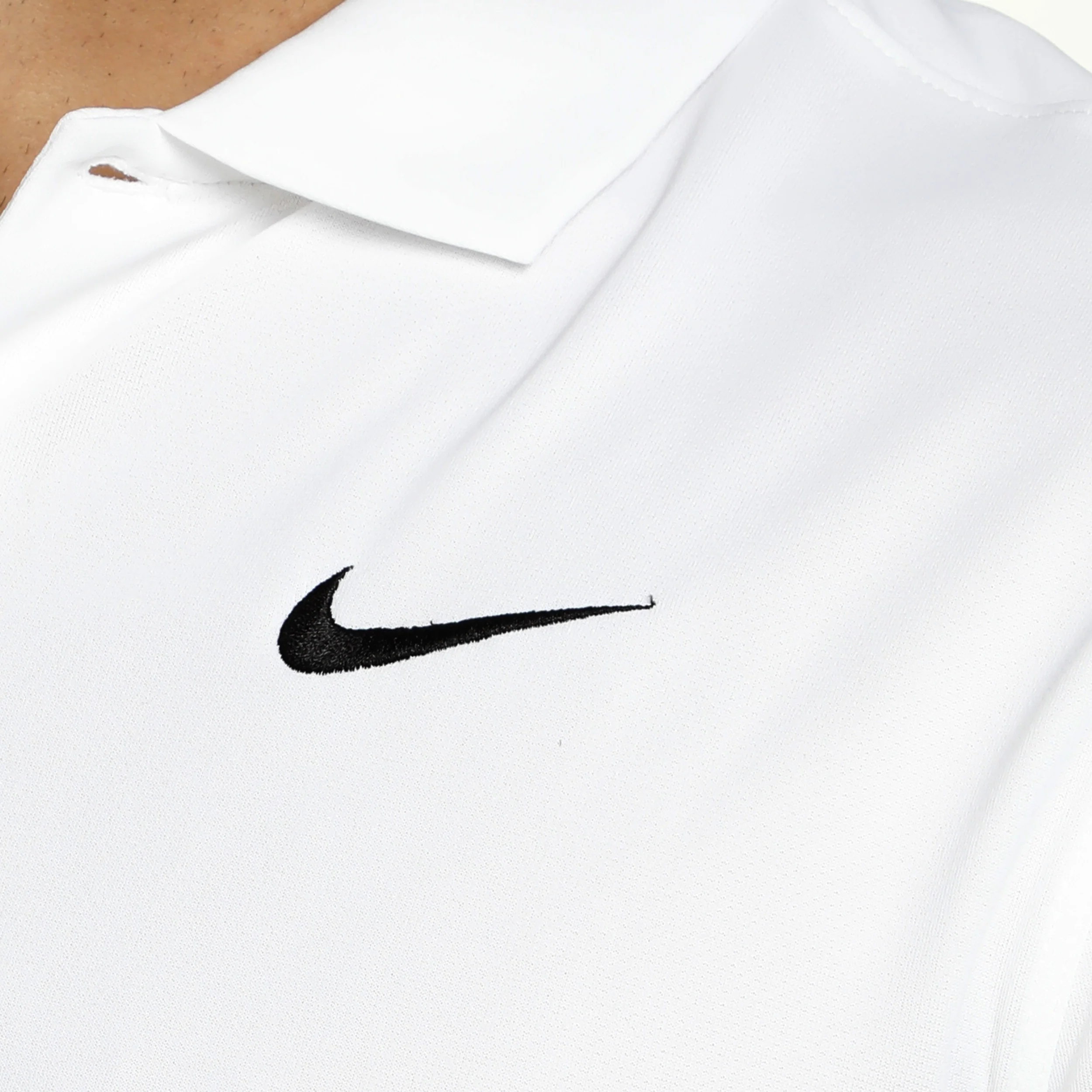 Dri-Fit Victory Court Solid Polo Herrar - vit - Image 6
