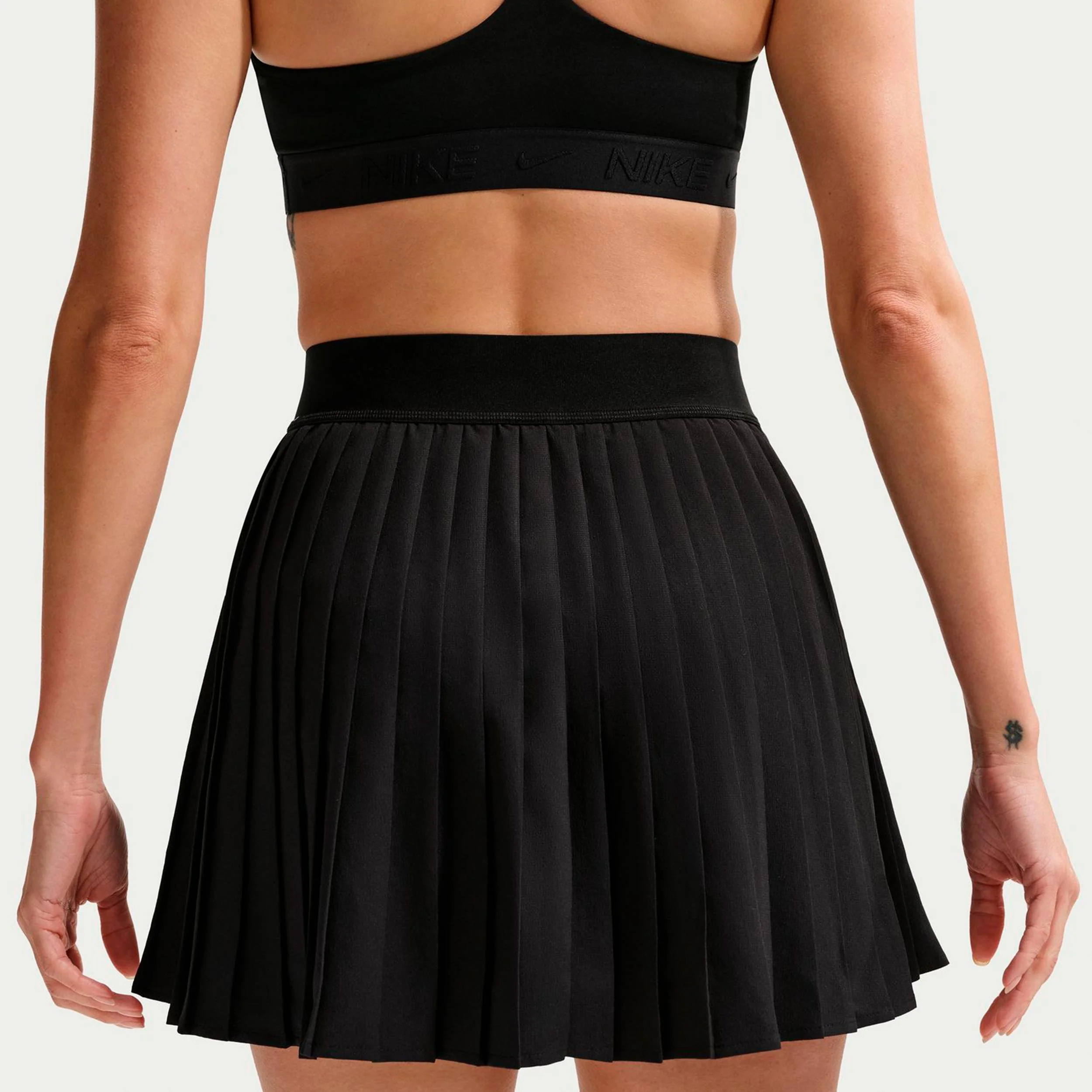 Dri-Fit Victory High Rise Pleated Kjol Damer-svart - Image 4
