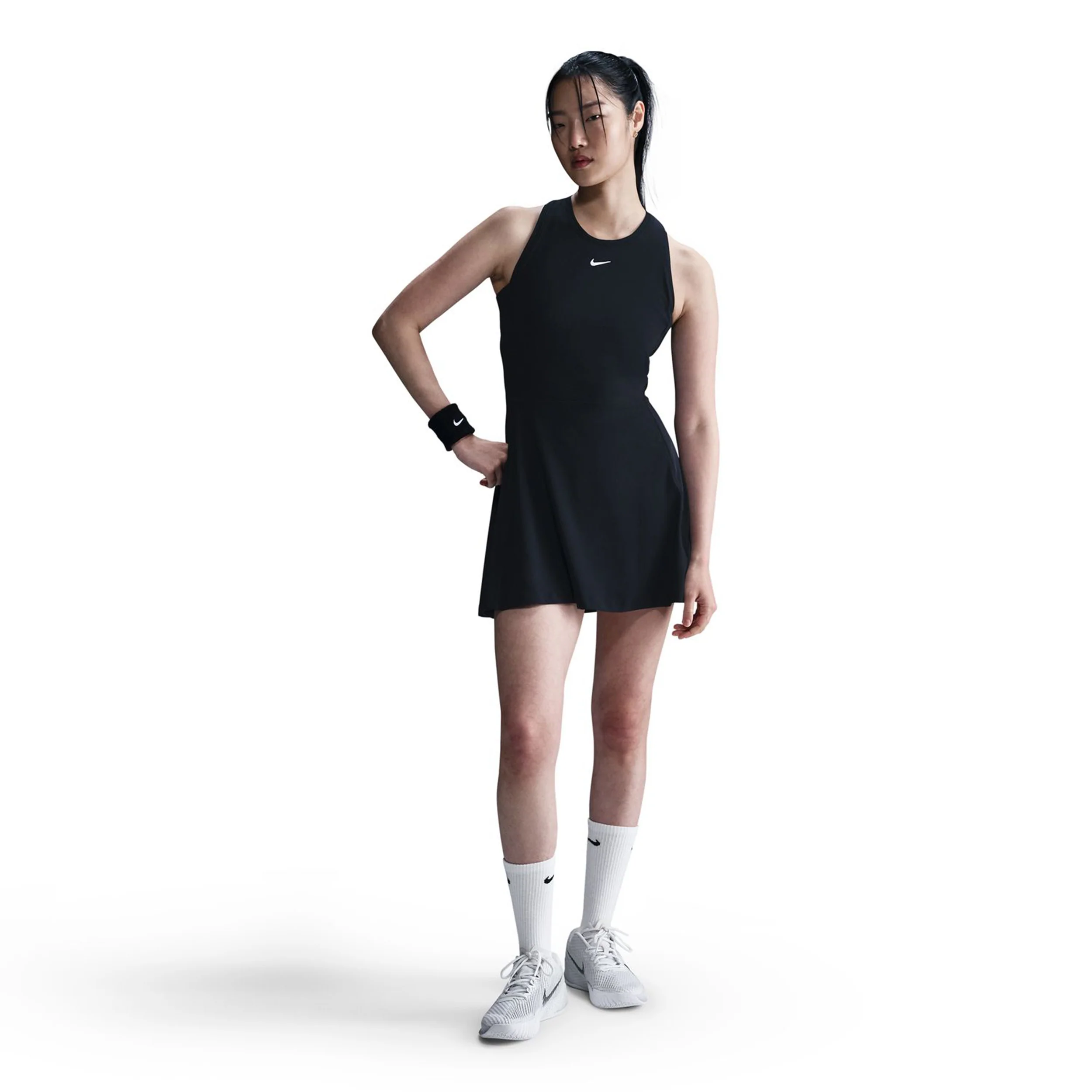 Dri-Fit Victory Klänning Damer-Svart,Vit - Image 4