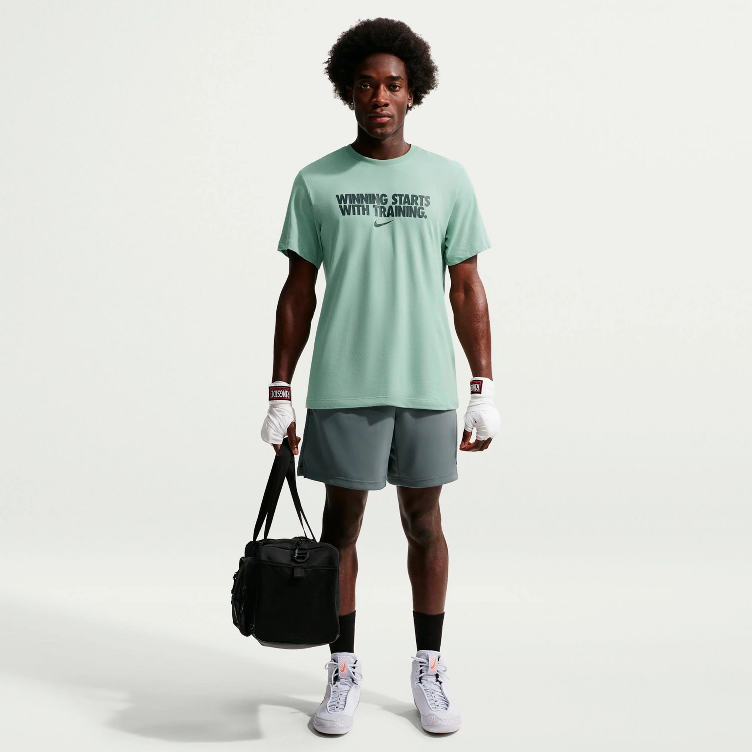 Dri-Fit Winning T-shirt Herrar - grågrön, grå - Image 2
