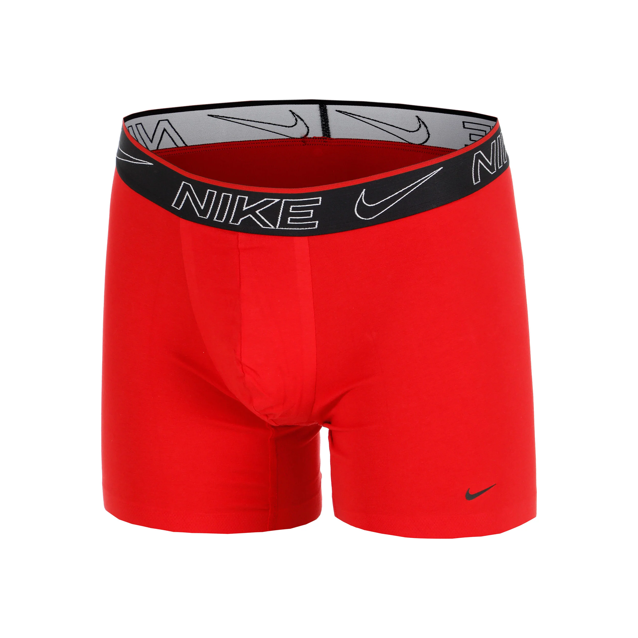 Elite Cotton Stretch Boxershorts 2-pack Herrar-Svart,Röd - Image 3