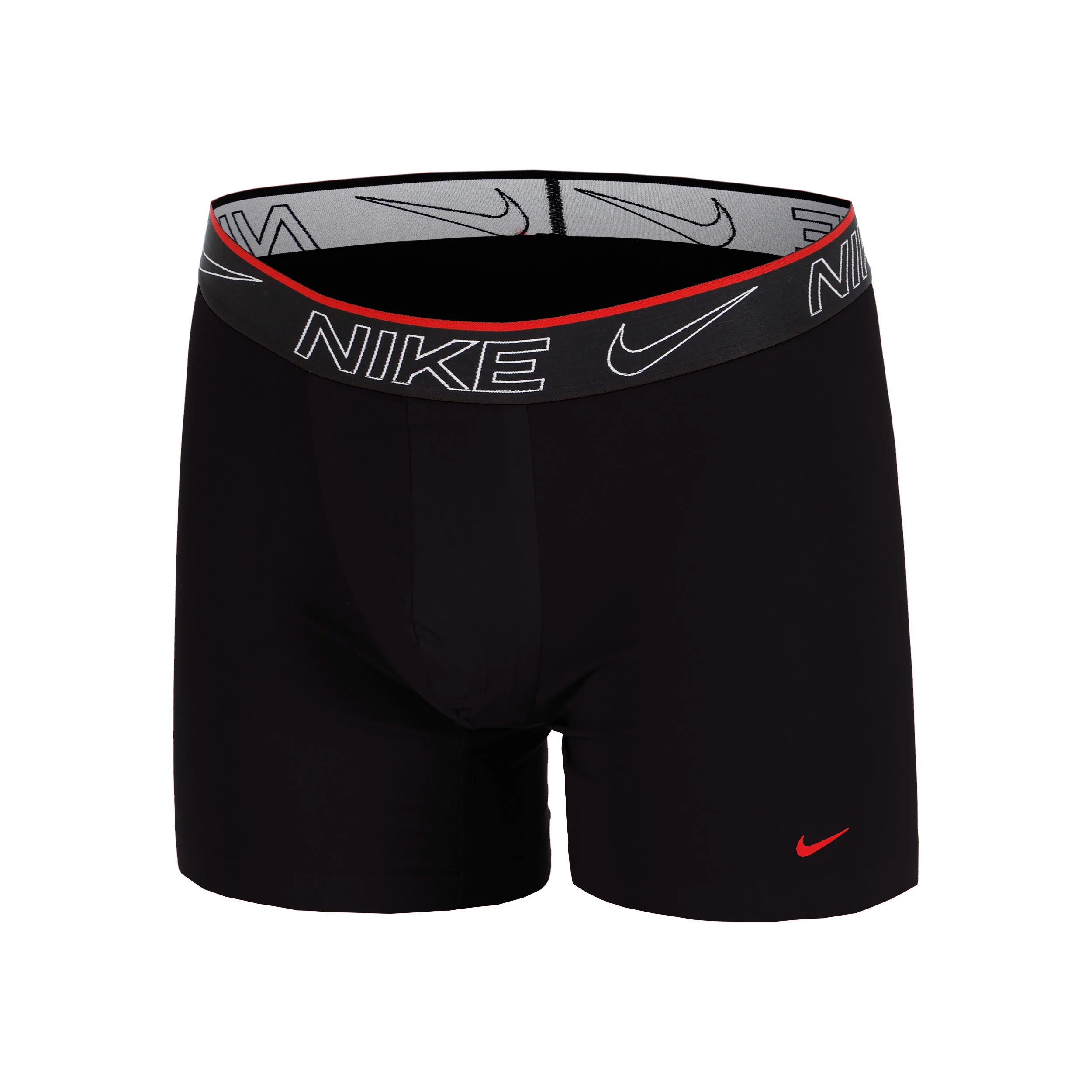 Elite Cotton Stretch Boxershorts 2-pack Herrar-Svart,Röd - Image 5