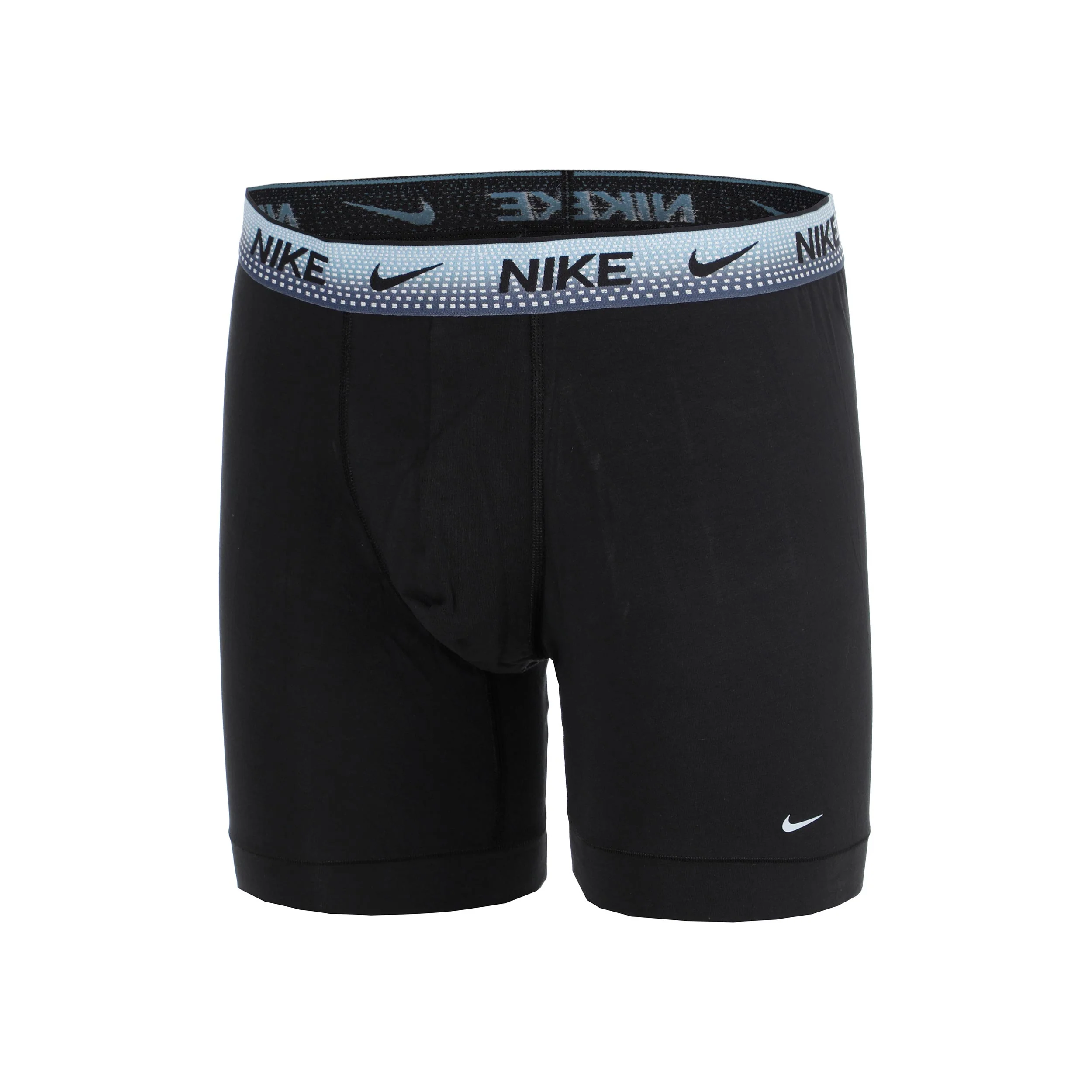 Essential Cotton Stretch Boxer Brief Boxershorts - 3-pack Herrar-svart, blå - Image 3