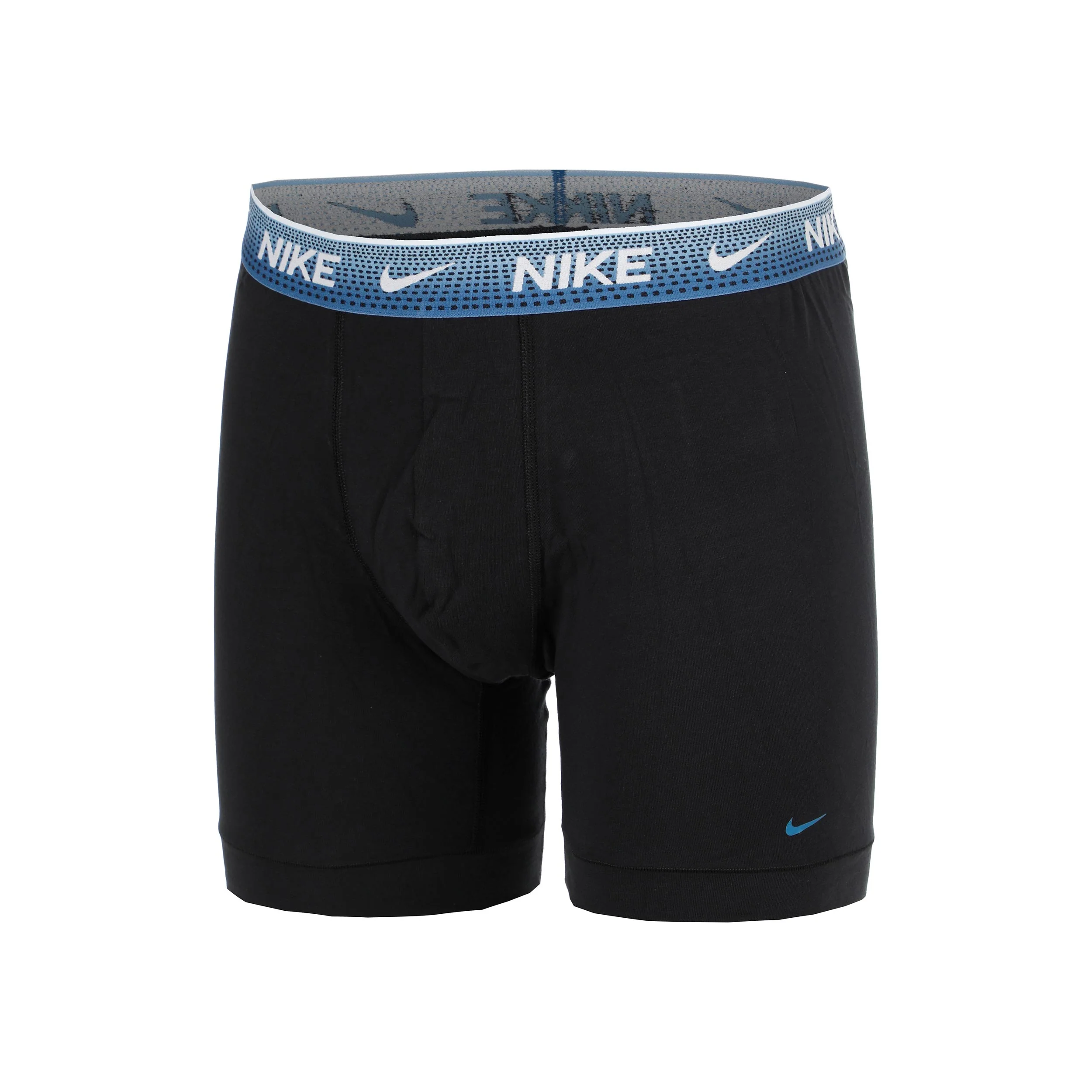 Essential Cotton Stretch Boxer Brief Boxershorts - 3-pack Herrar-svart, blå - Image 5