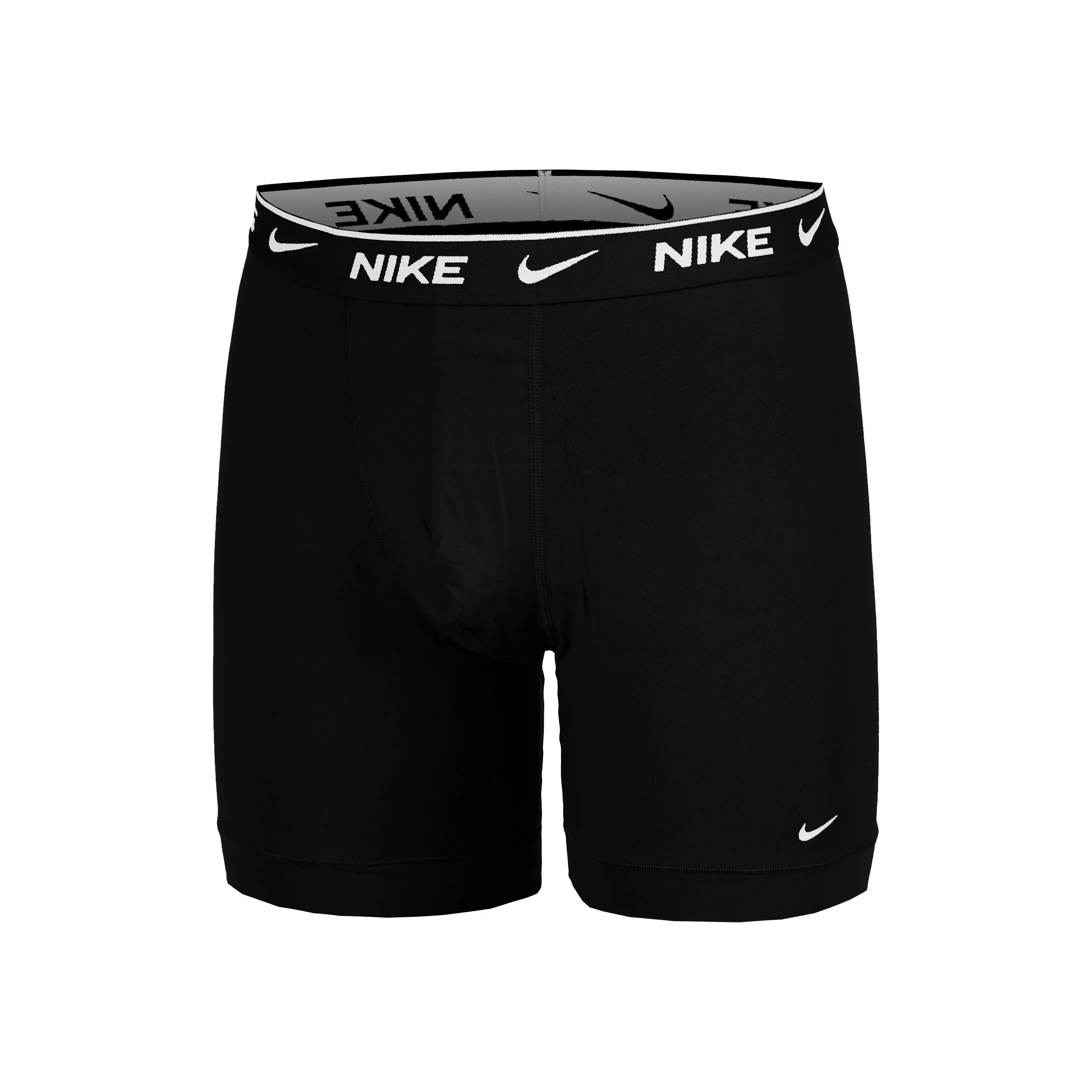 Essential Cotton Stretch Boxer Brief Boxershorts - 5-pack Herrar-svart - Image 3
