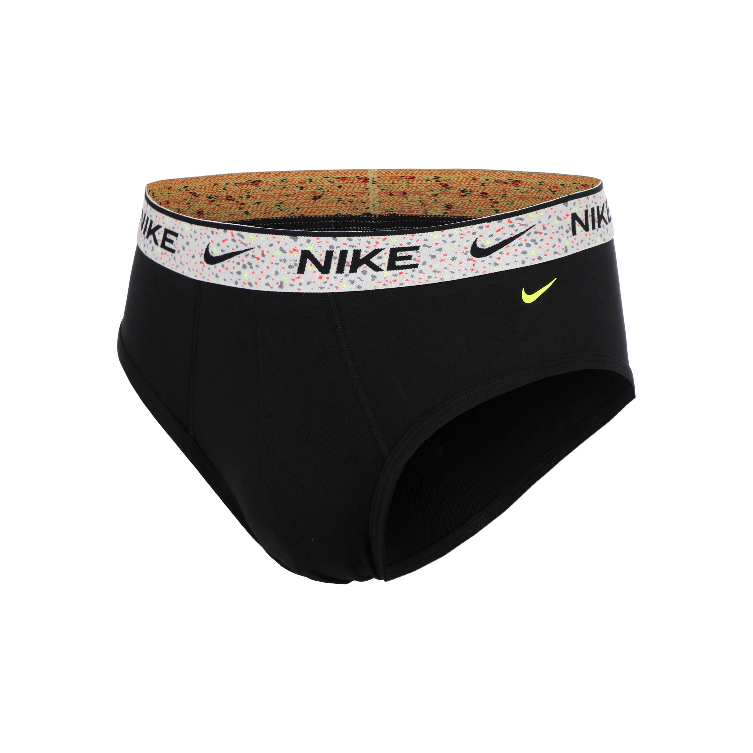 Essential Cotton Stretch Brief Boxershorts - 3-pack Herrar-svart, röd - Image 3