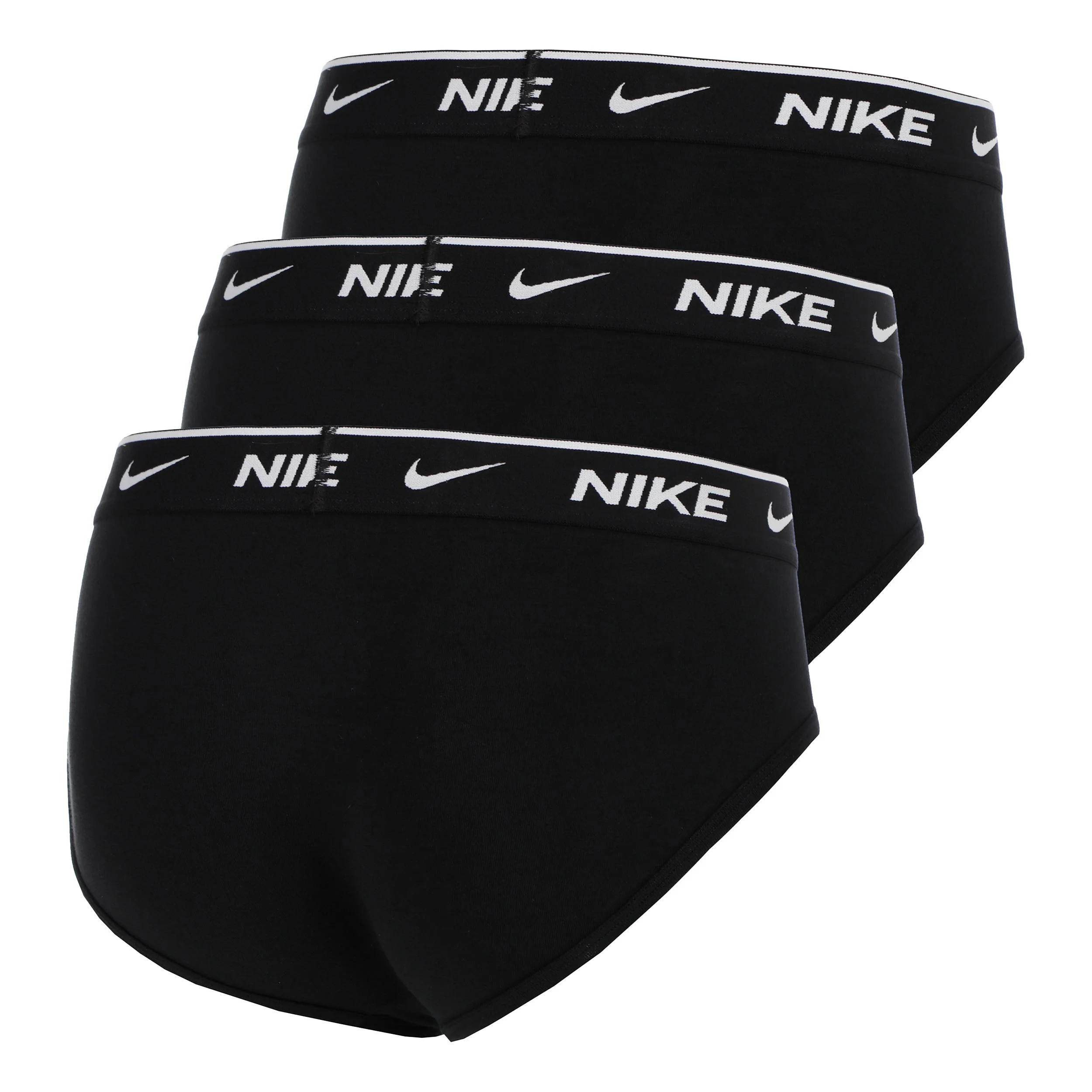 Essential Cotton Stretch Brief Boxershorts - 3-pack Herrar-svart, svart - Image 2