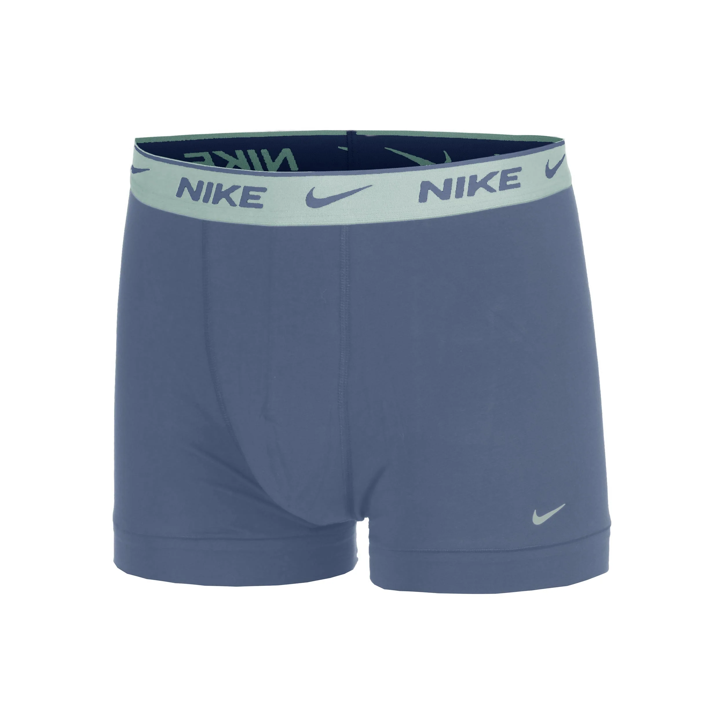 Essential Cotton Stretch Trunk Boxershorts 3-pack Herrar - blå, orange - Image 5