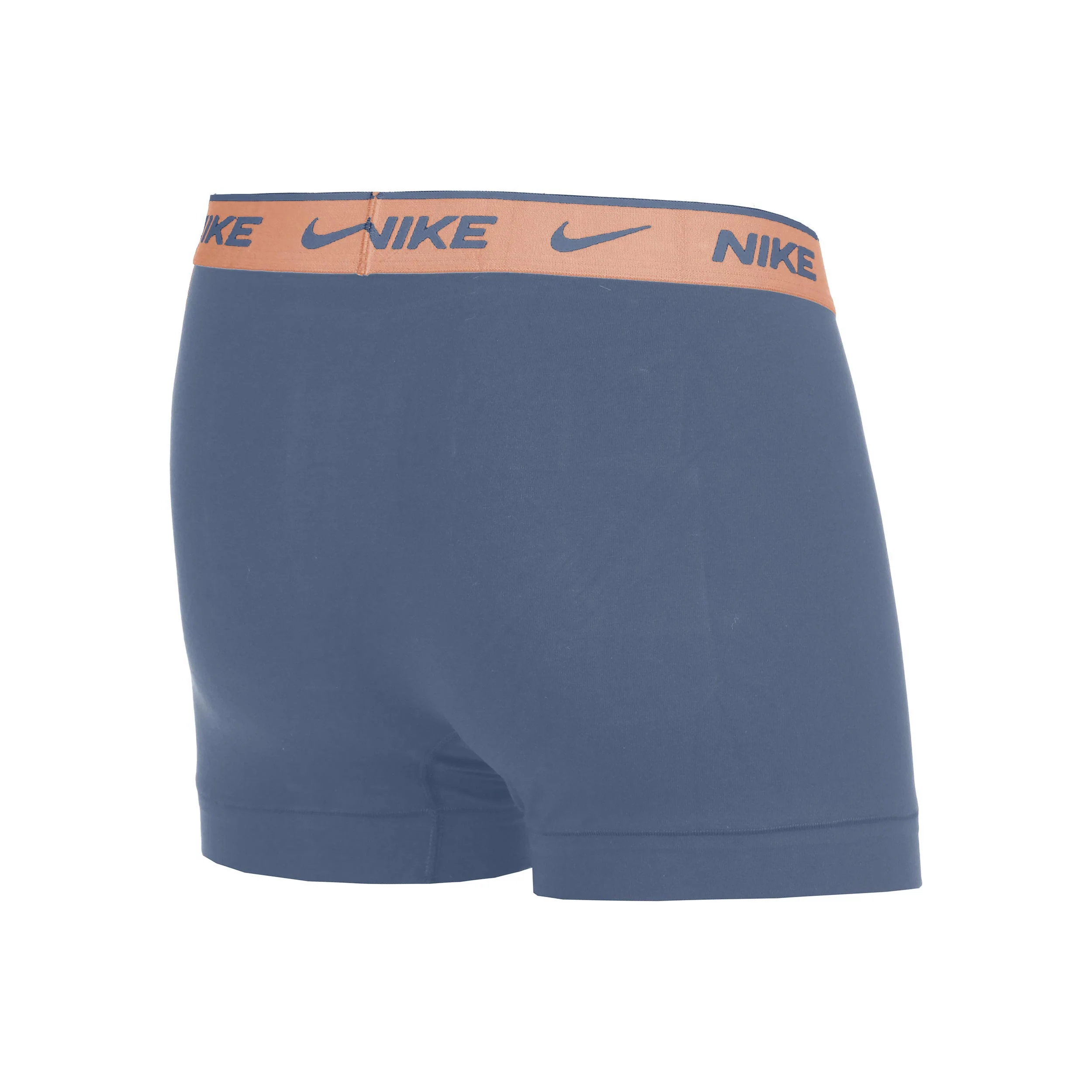 Essential Cotton Stretch Trunk Boxershorts 3-pack Herrar - blå, orange - Image 8