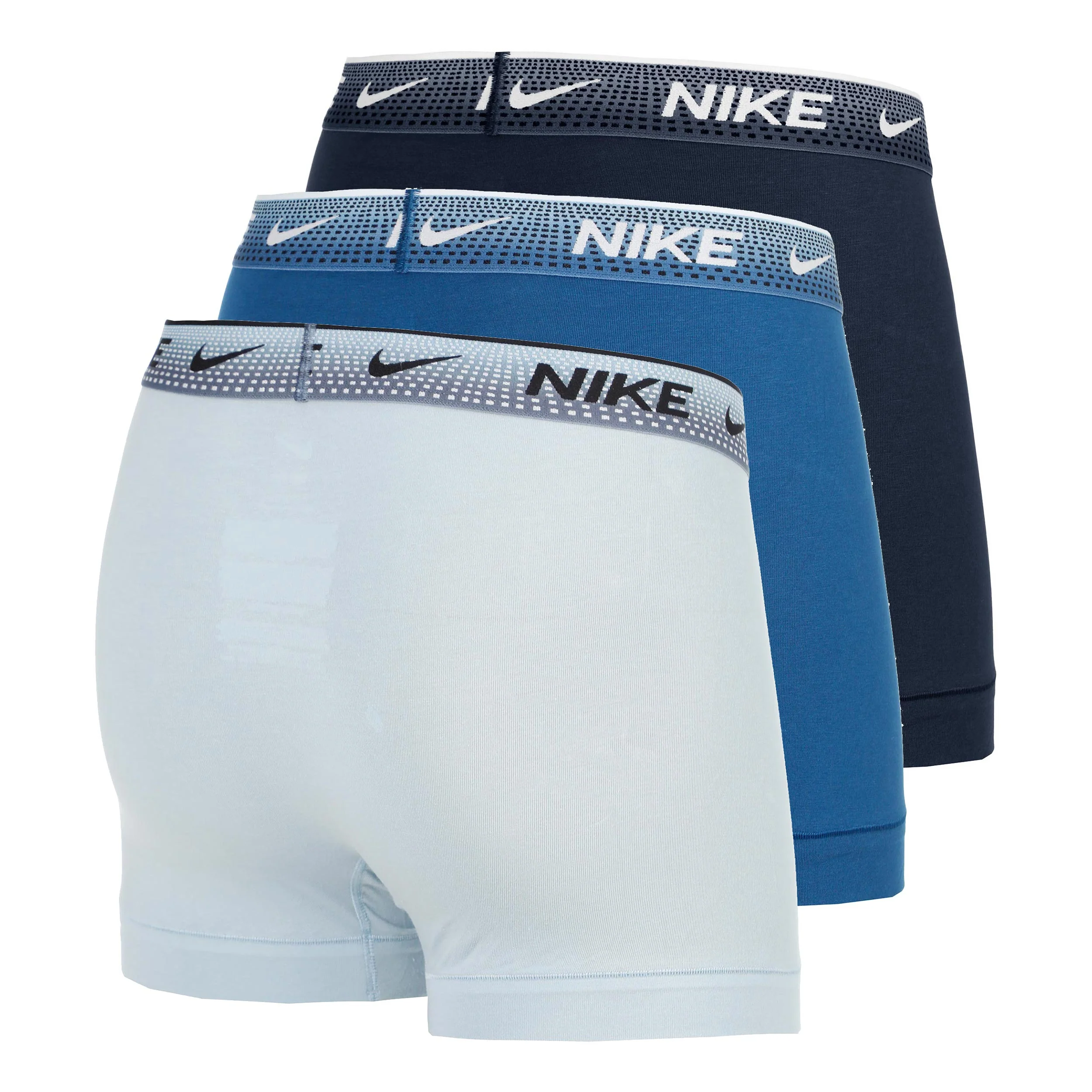 Essential Cotton Stretch Trunk Boxershorts 3-pack Herrar - blå - Image 2
