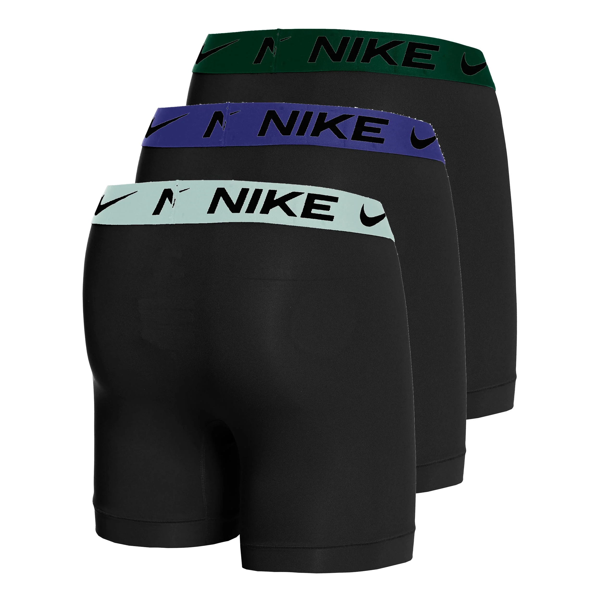 Essential Micro Boxershorts 3-pack Herrar - svart, mint - Image 2