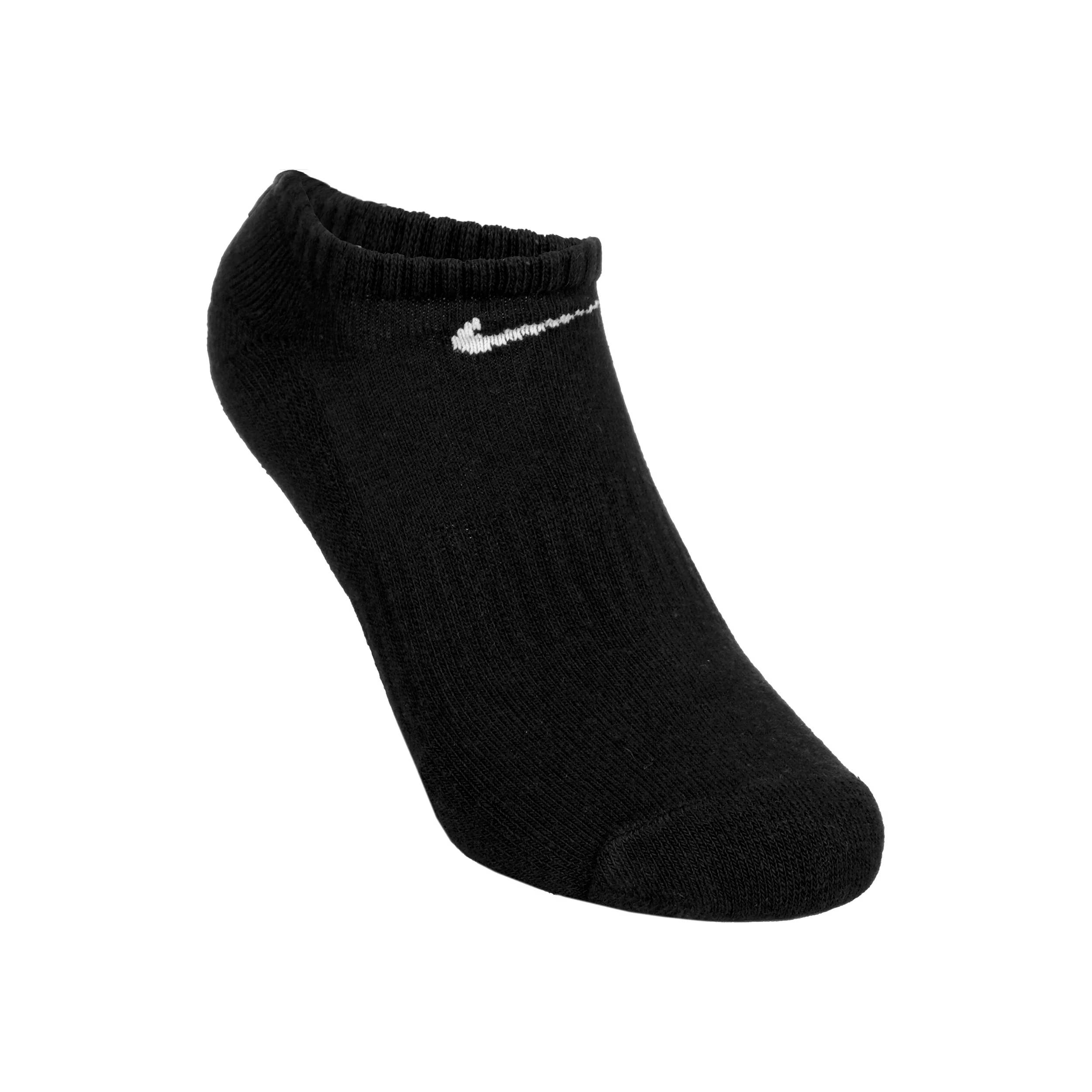 Everyday Lightweight No Show Tennisstrumpor 3-pack Unisex - svart, vit - Image 3