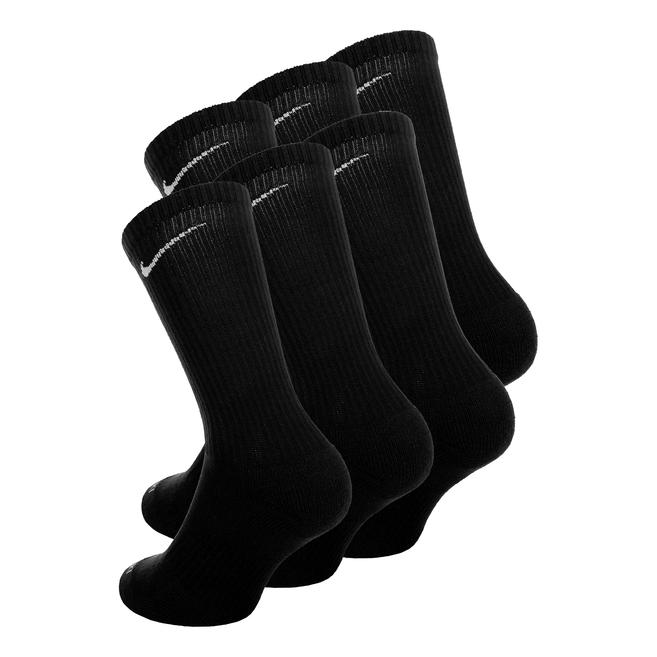 Everyday Plus Cushioned Crew Tennisstrumpor - 3-pack Herrar-svart - Image 2