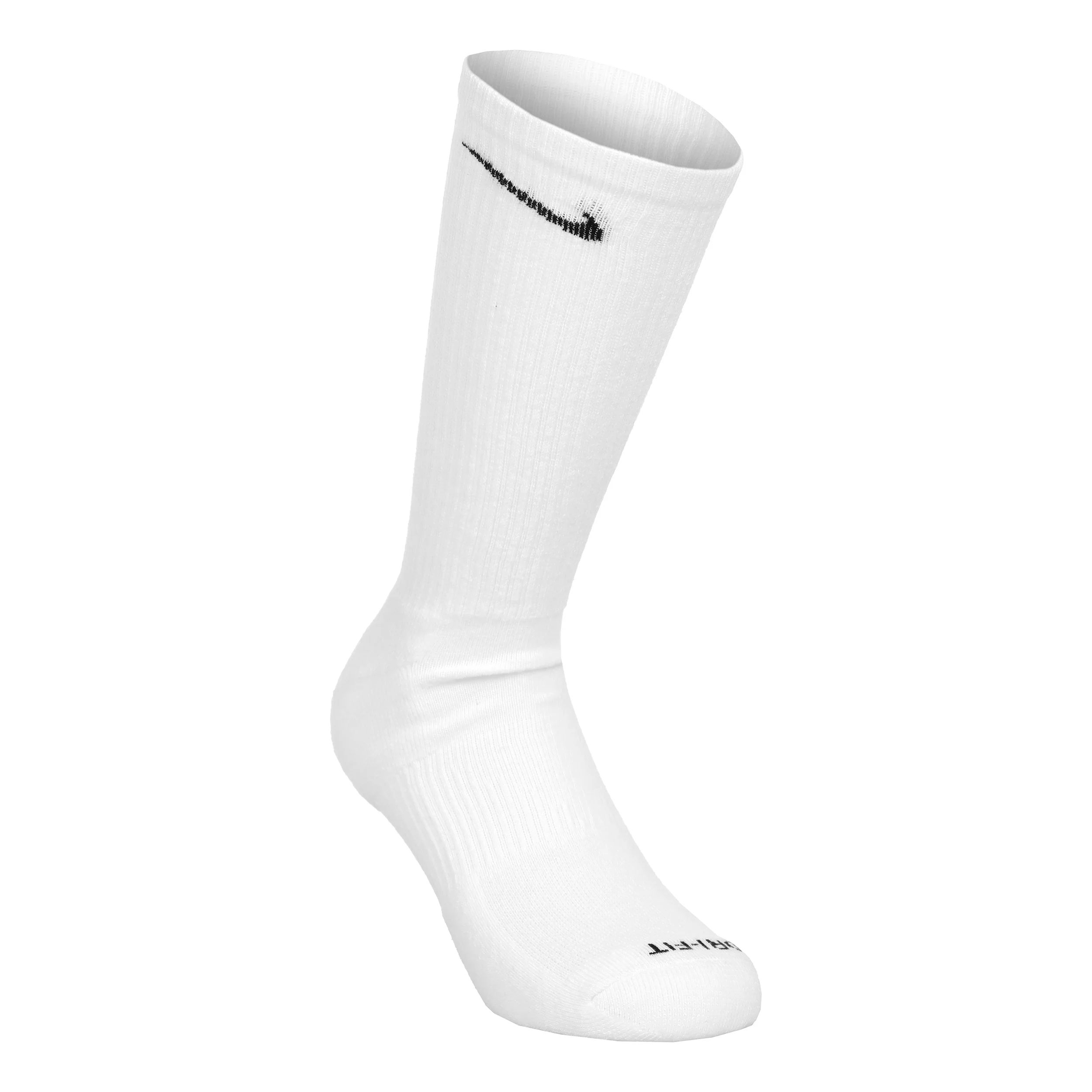Everyday Plus Cushioned Sportstrumpor 6-pack Herrar-Vit - Image 3