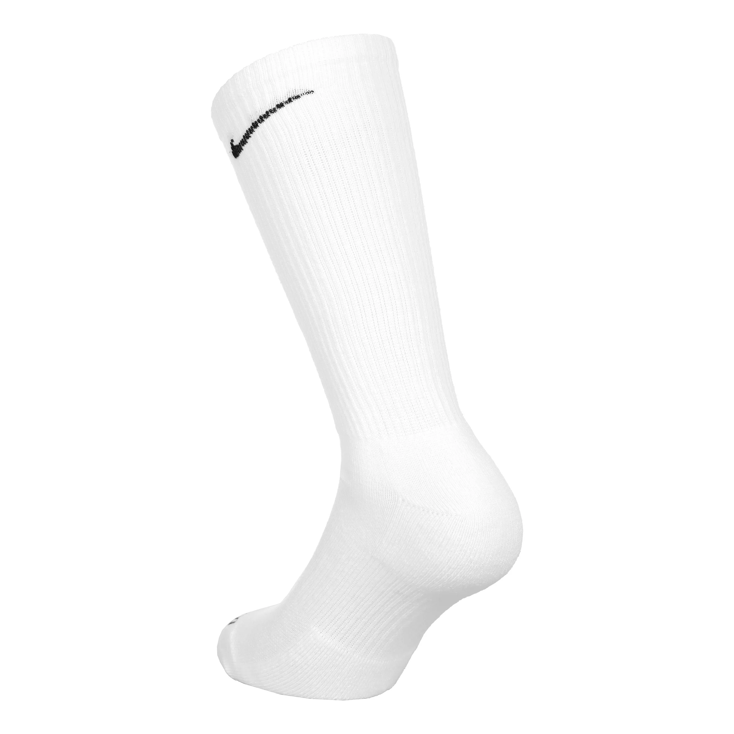 Everyday Plus Cushioned Sportstrumpor 6-pack Herrar-Vit - Image 4