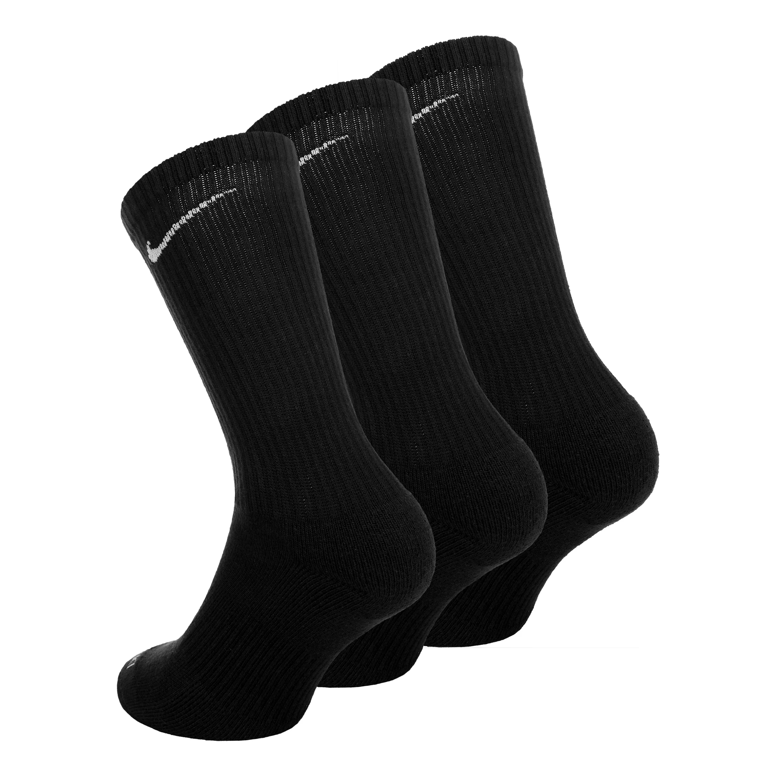 Everyday Plus Cushioned Tennisstrumpor 3-pack Unisex - svart - Image 2
