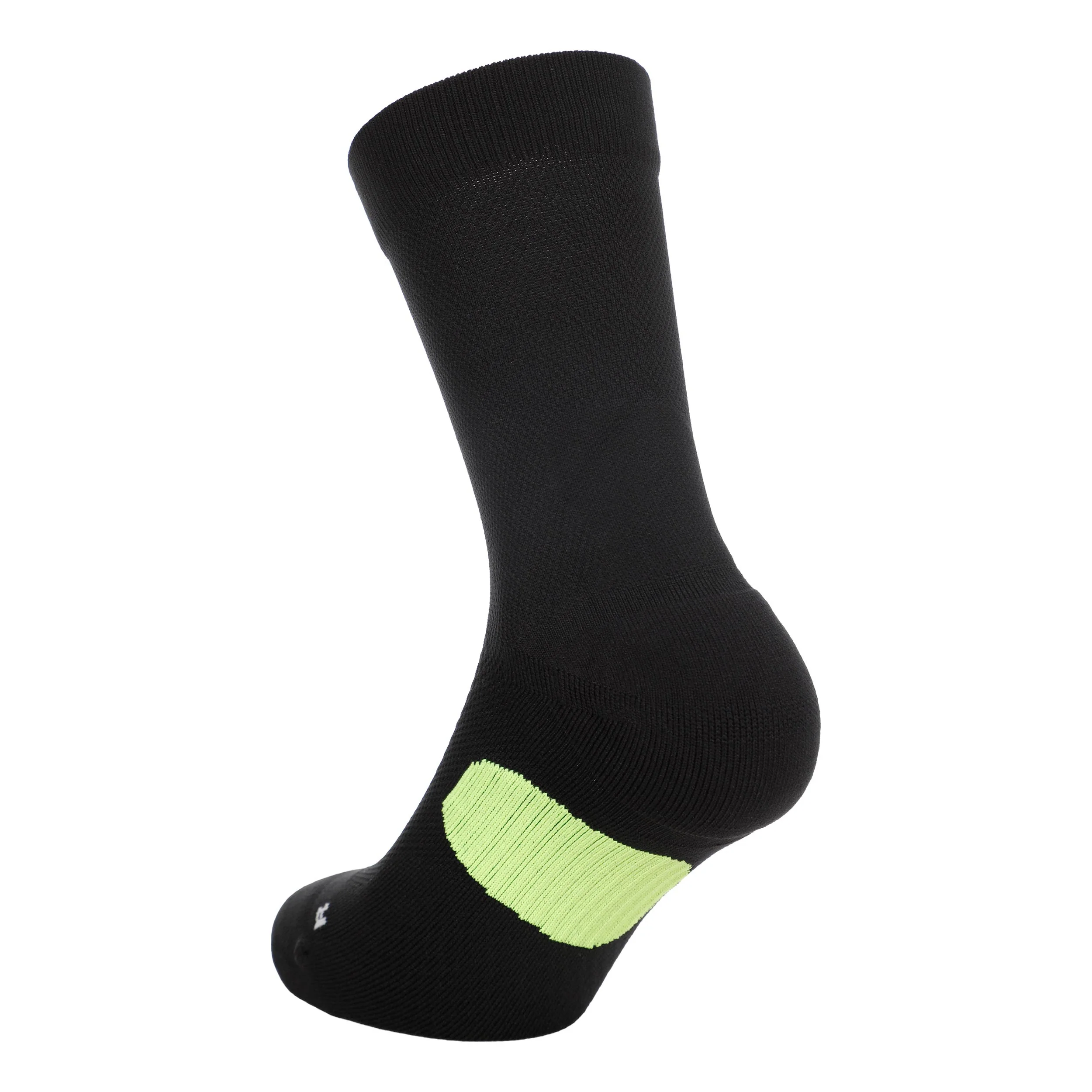 Fast Midweight Crew Löparsockor Unisex - svart, grå - Image 2
