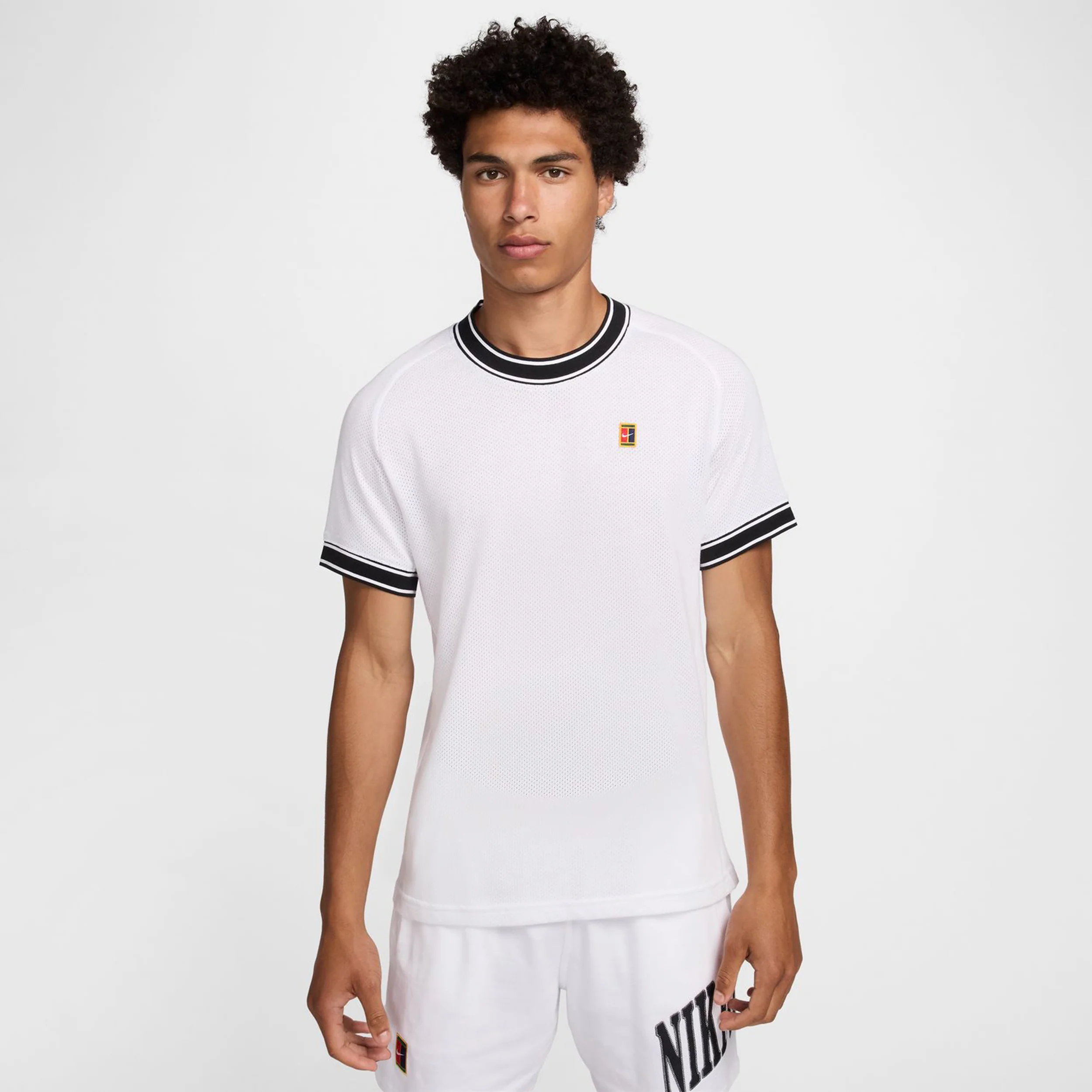 Heritage T-shirt Herrar-Vit,Mörkblå - Image 6