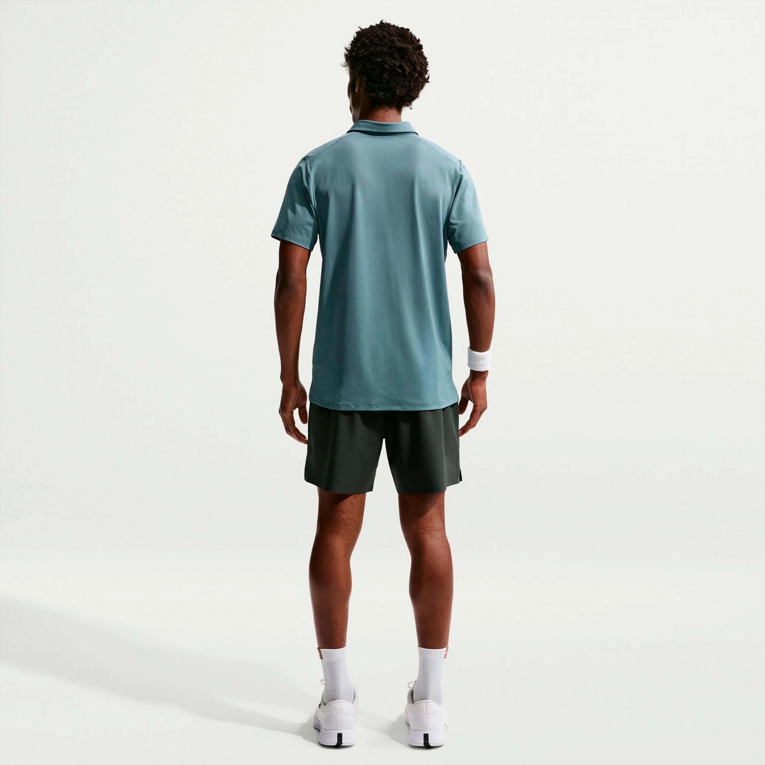 Jannik Sinner Court Dri-FIT Advantage Polo Herrar - blågrå - Image 3