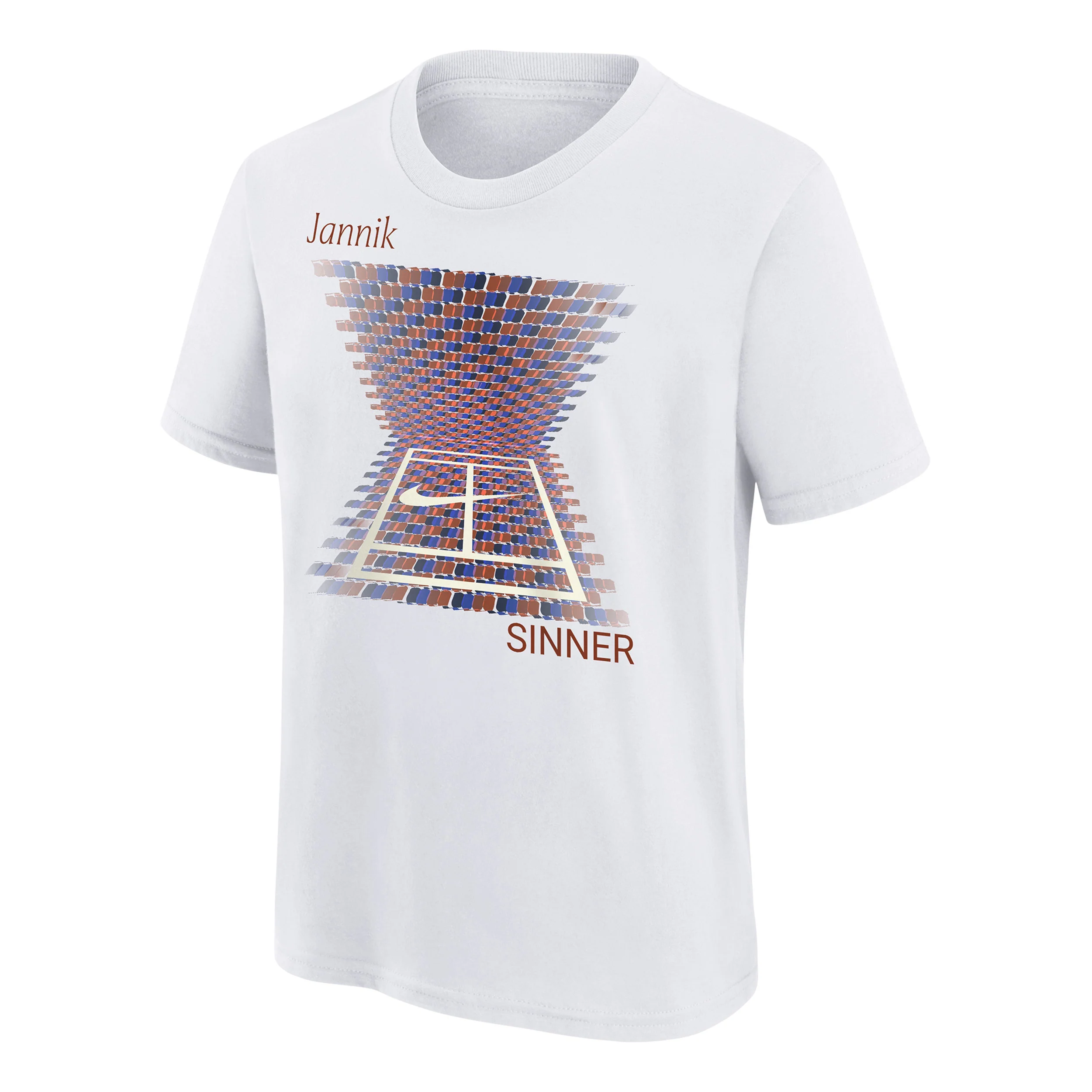Jannik Sinner T-shirt Herrar-Vit