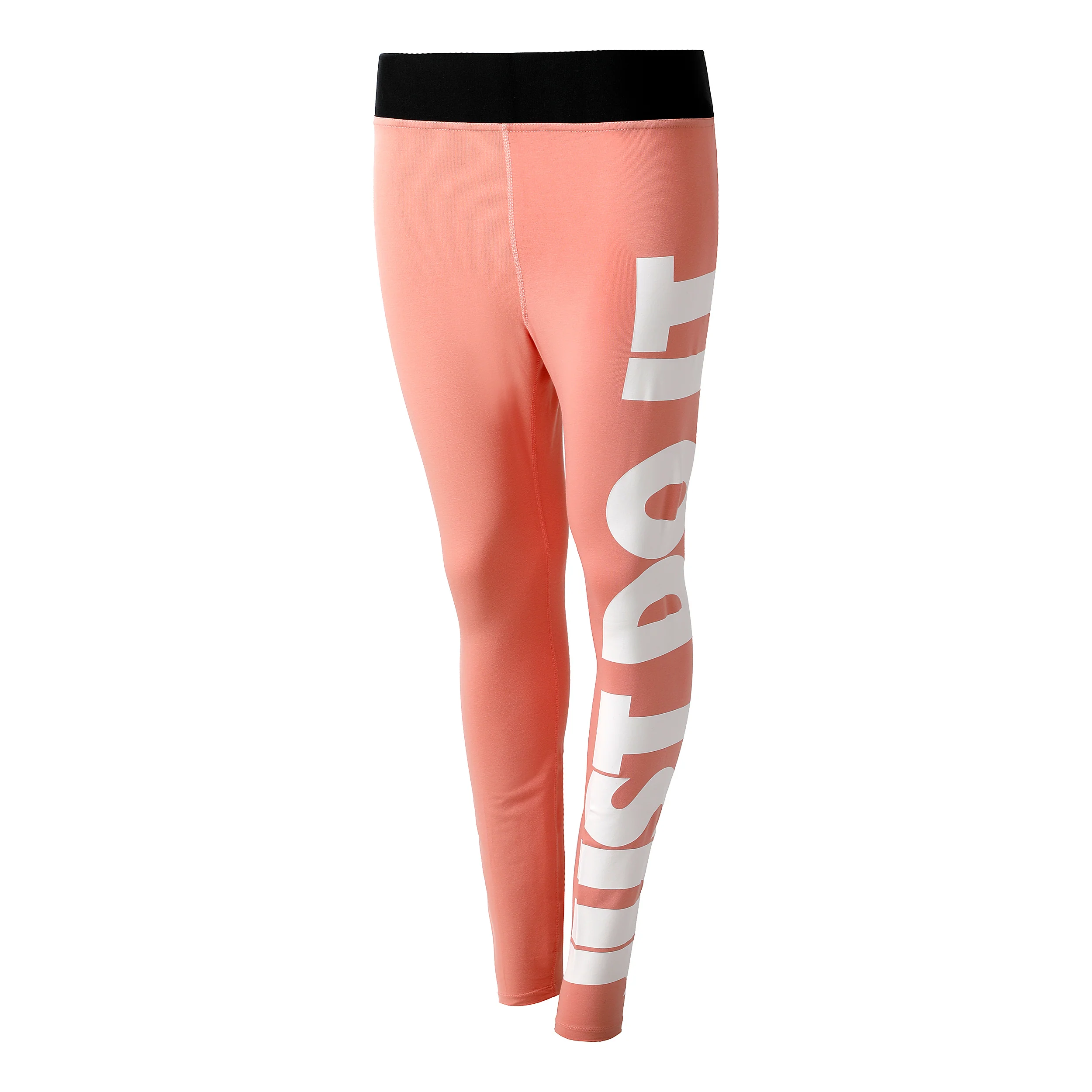 Leg A See Just Do It Tights Damer - korall, vit