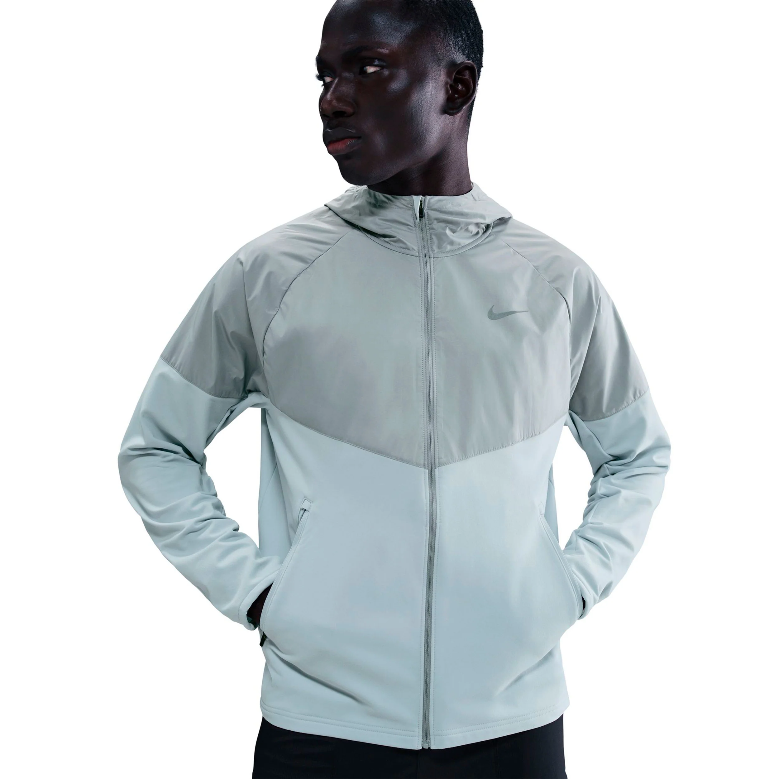 Miler Löparjacka Herrar - grå, silver