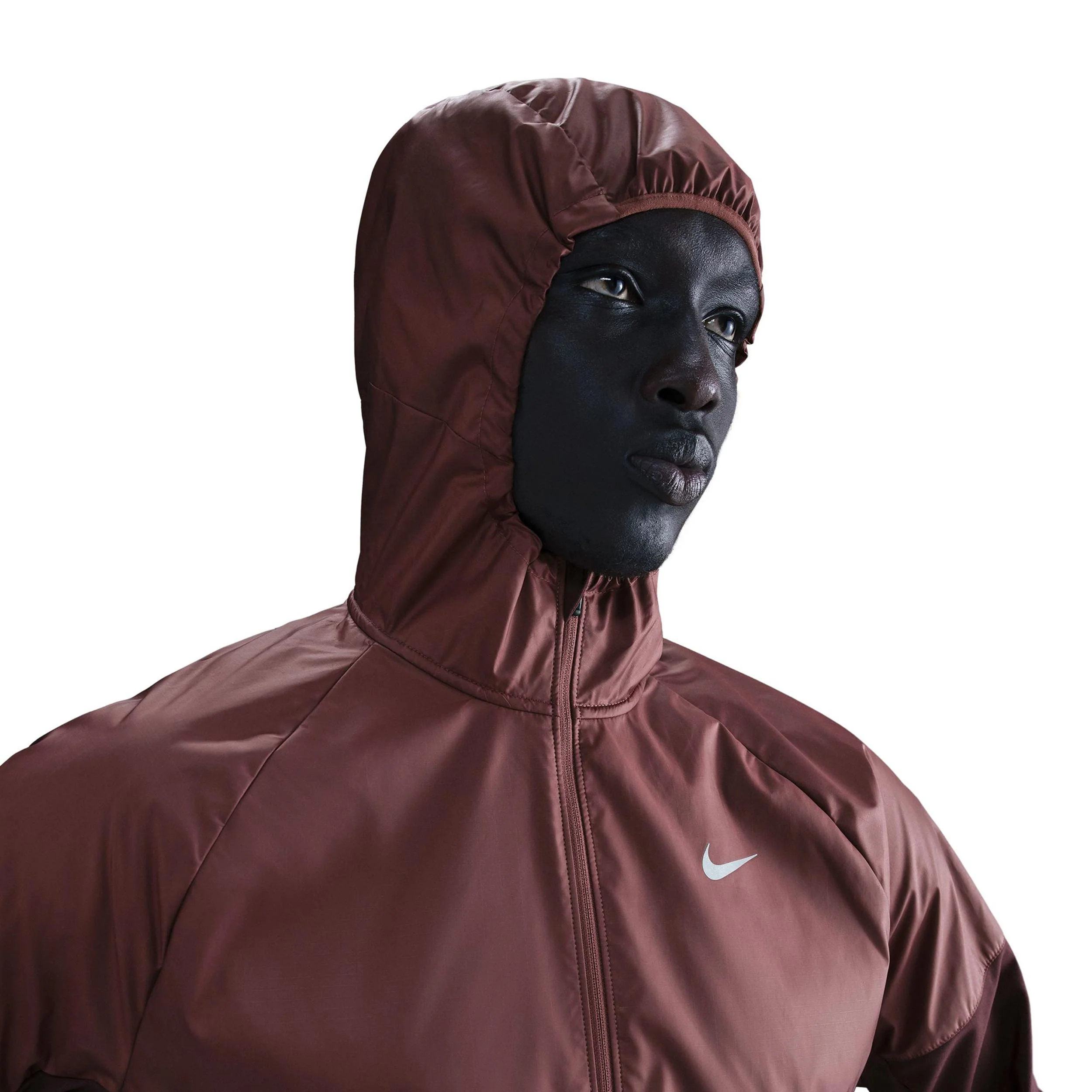 Miler Löparjacka Herrar - mörkröd, brons - Image 4