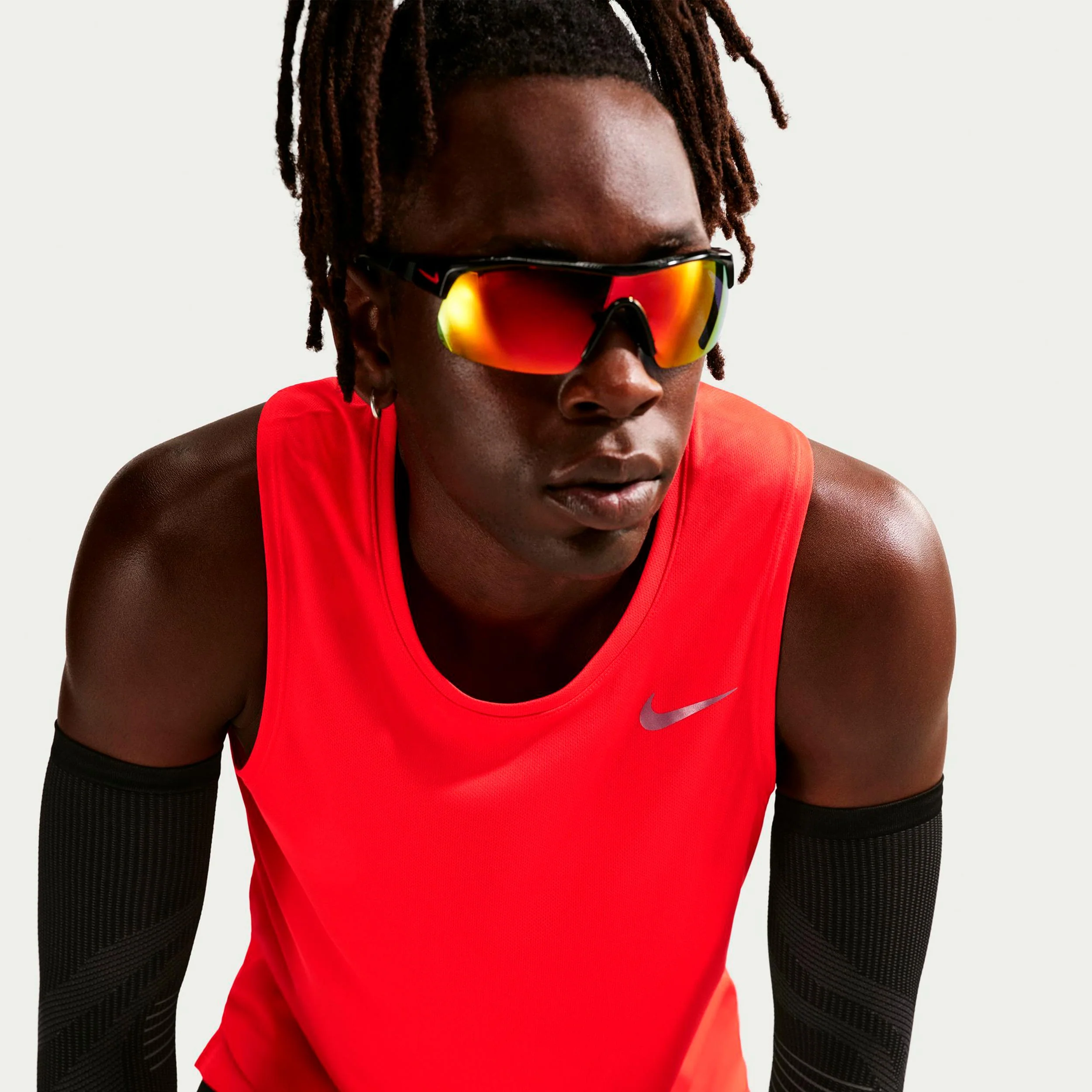 Miler Löpartröja Herrar - ljusröd, silver - Image 6