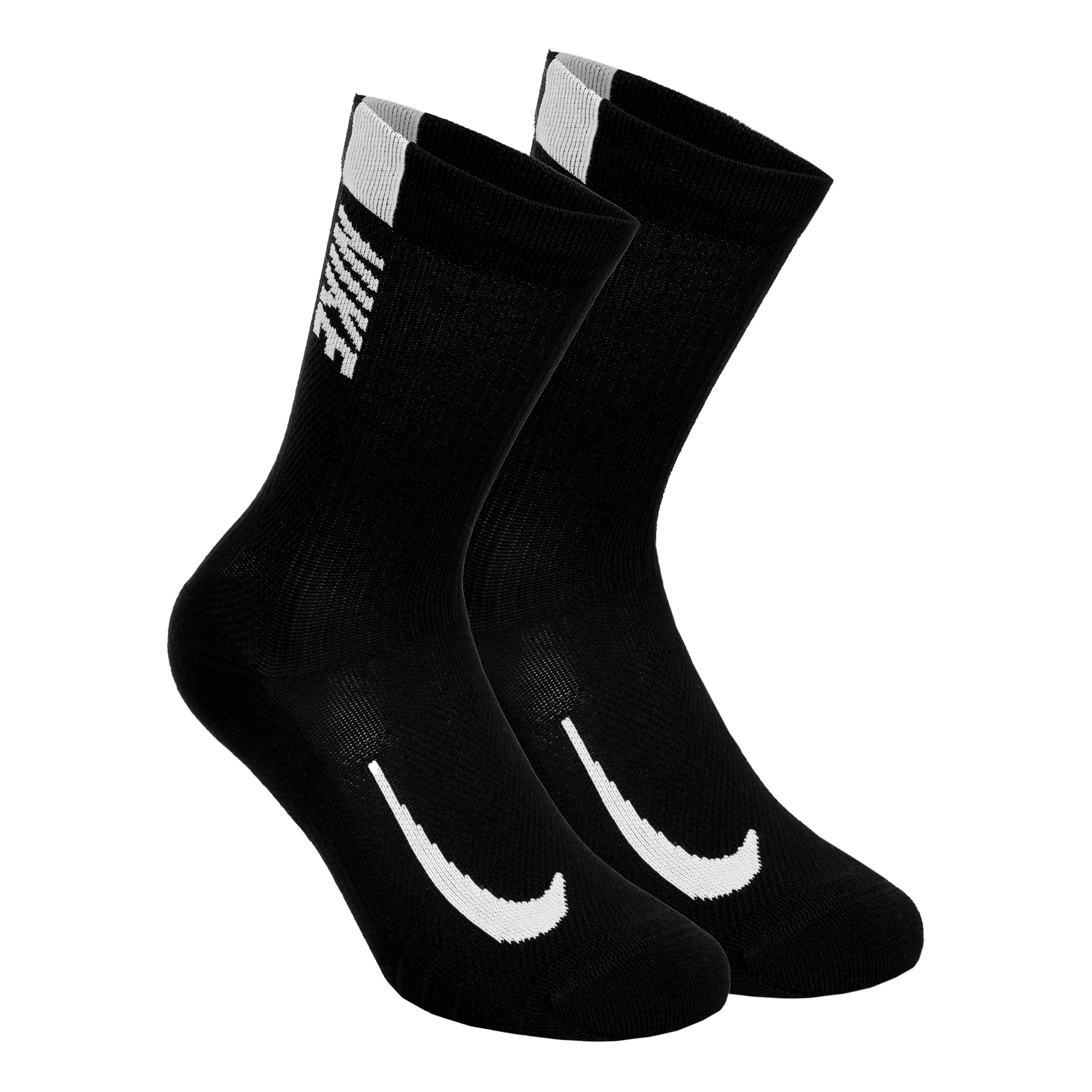 Multiplier Crew Sportstrumpor 2-pack-Svart,Vit