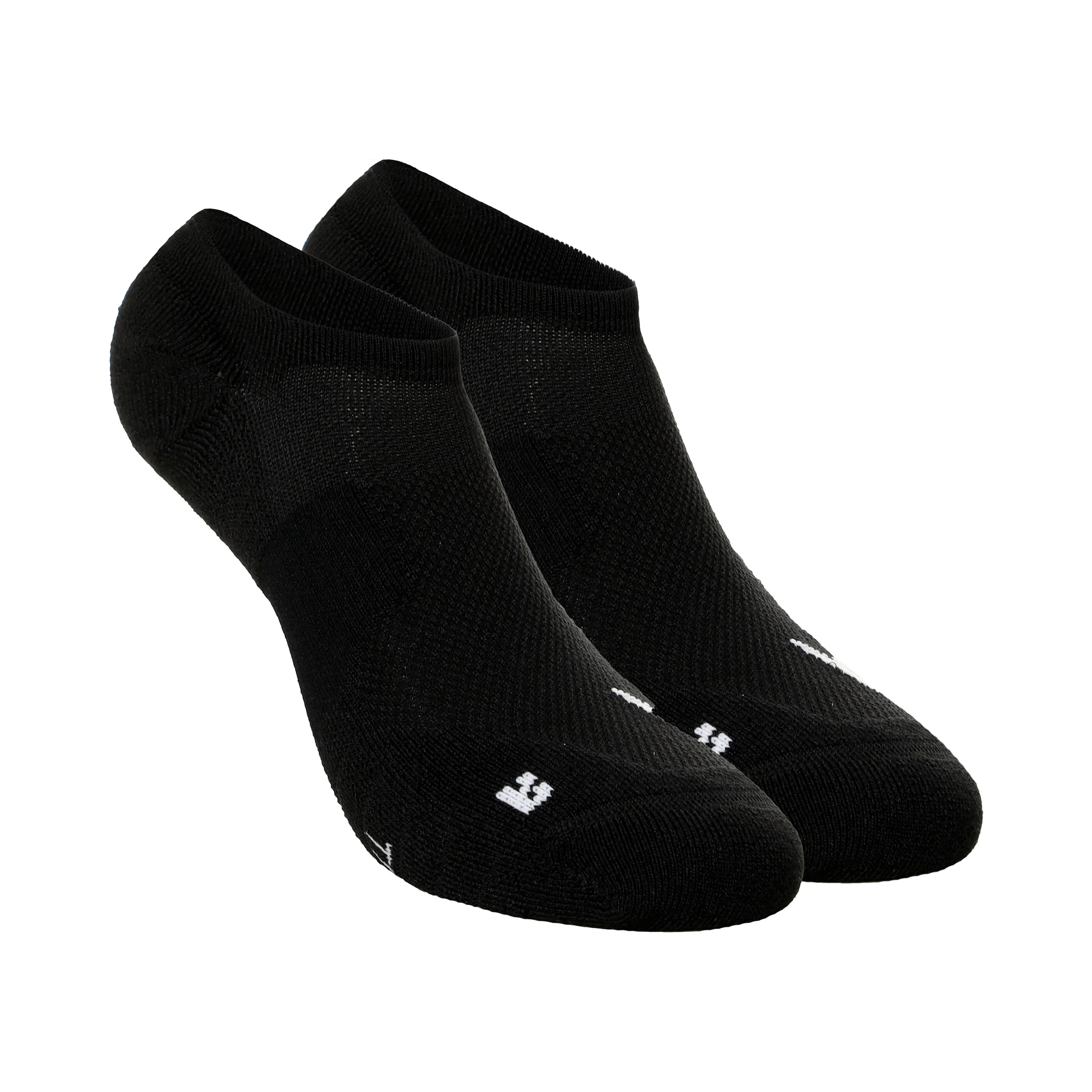 Multiplier Running No-Show Löparsockor 2-pack-Svart,Vit