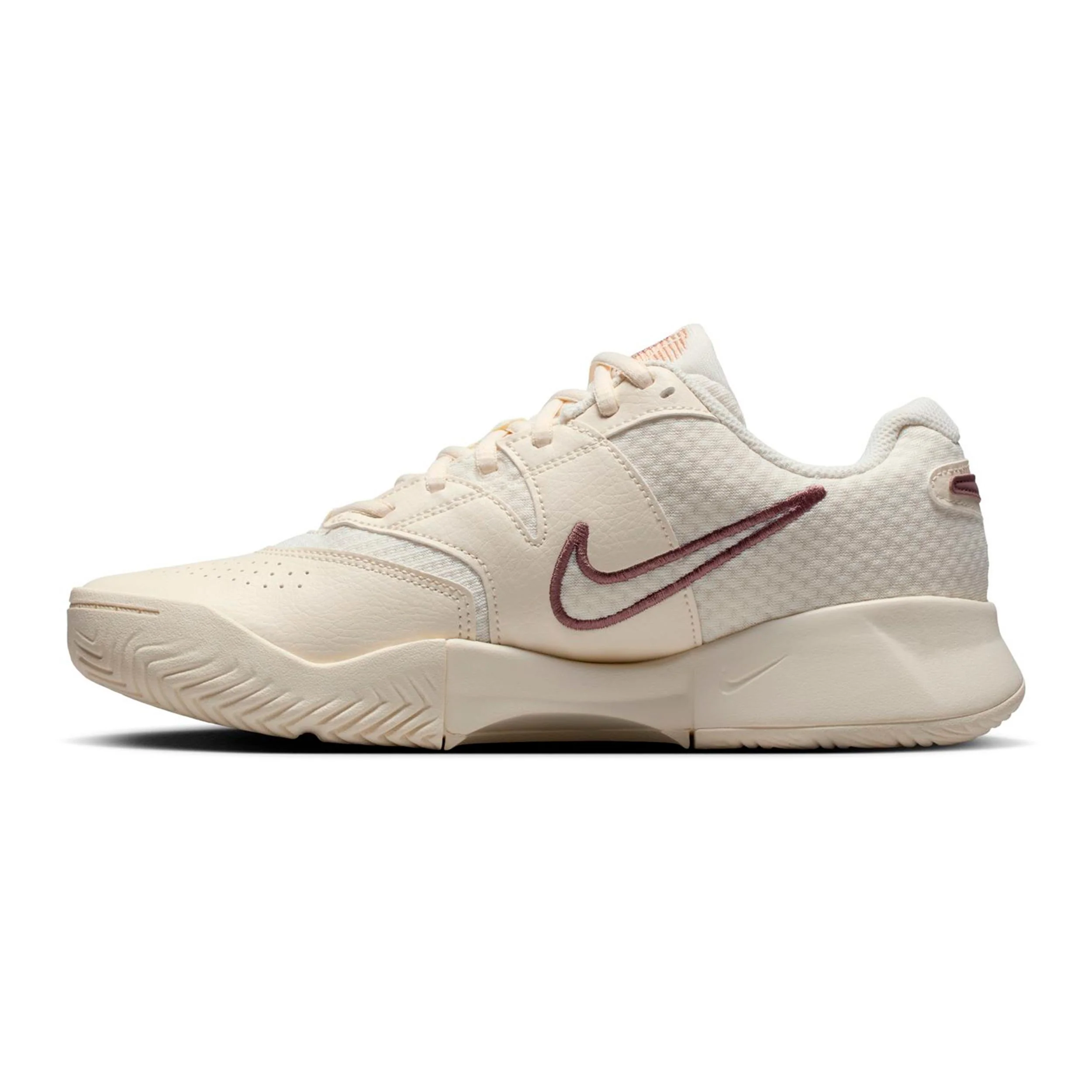 Nike Court Lite 4 Allroundsko Damer-creme, brun - Image 2