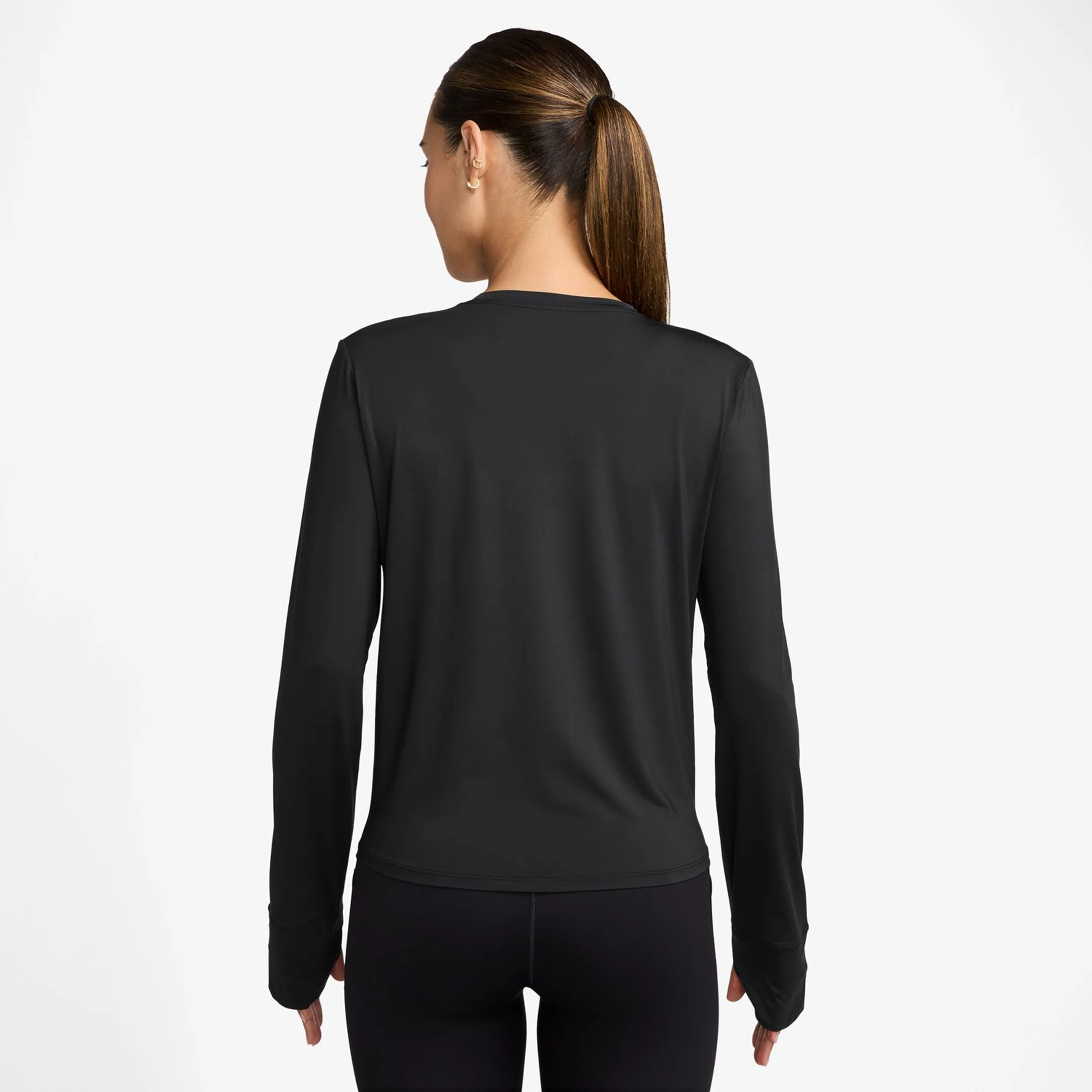 One Classic Dri-FIT Longsleeve Långärmat Damer-Svart - Image 2