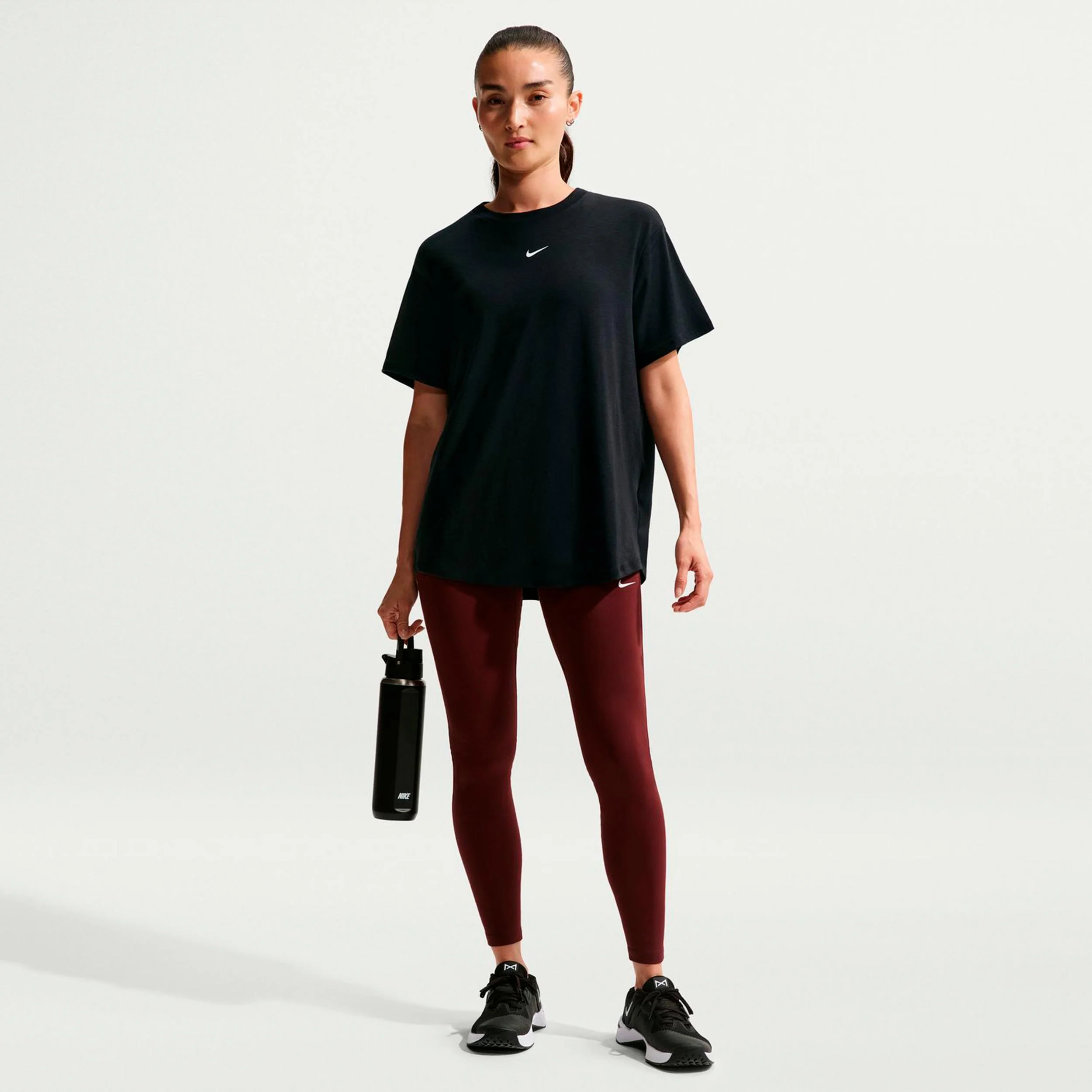One Relaxed Dri-Fit  T-shirt Damer-svart - Image 2