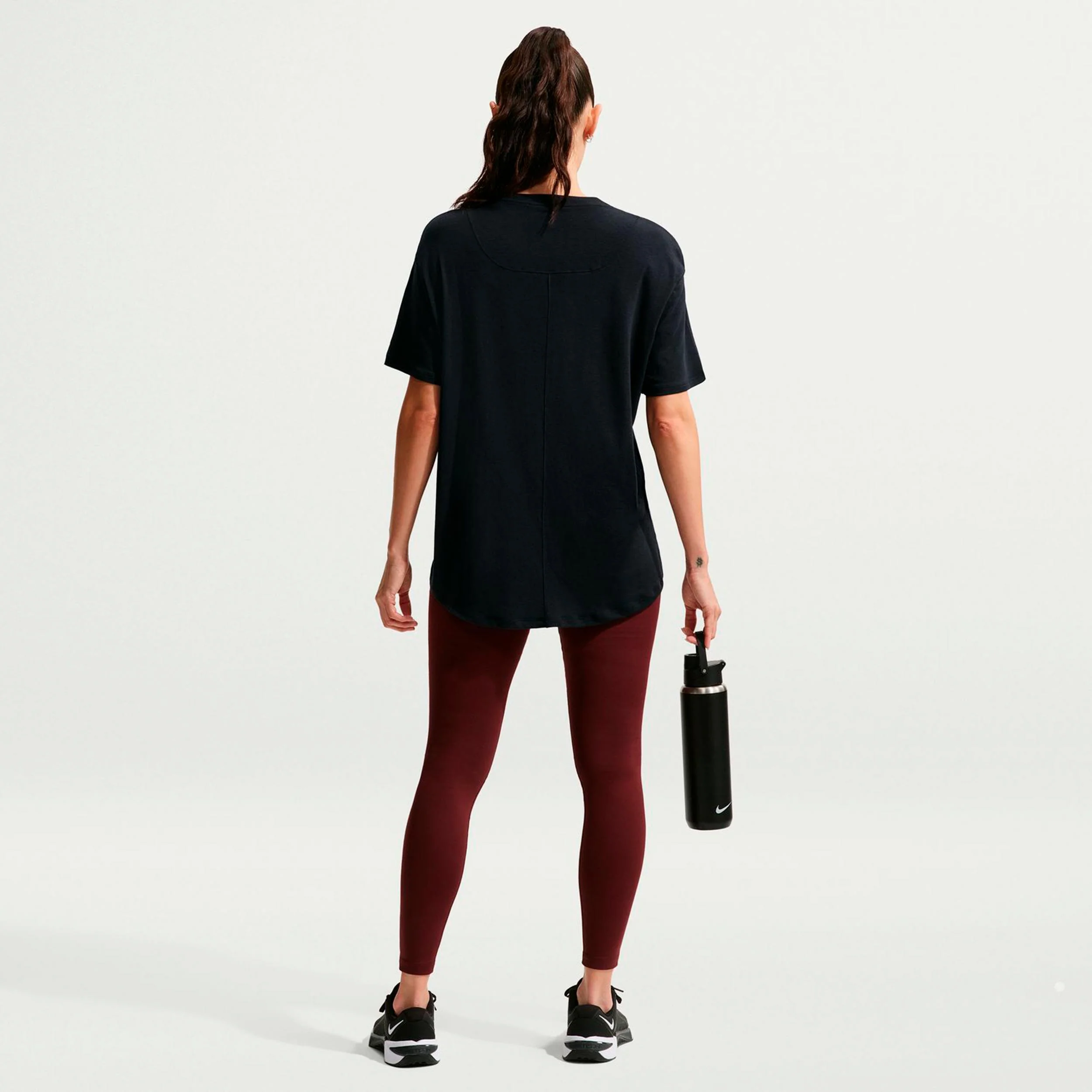One Relaxed Dri-Fit  T-shirt Damer-svart - Image 3