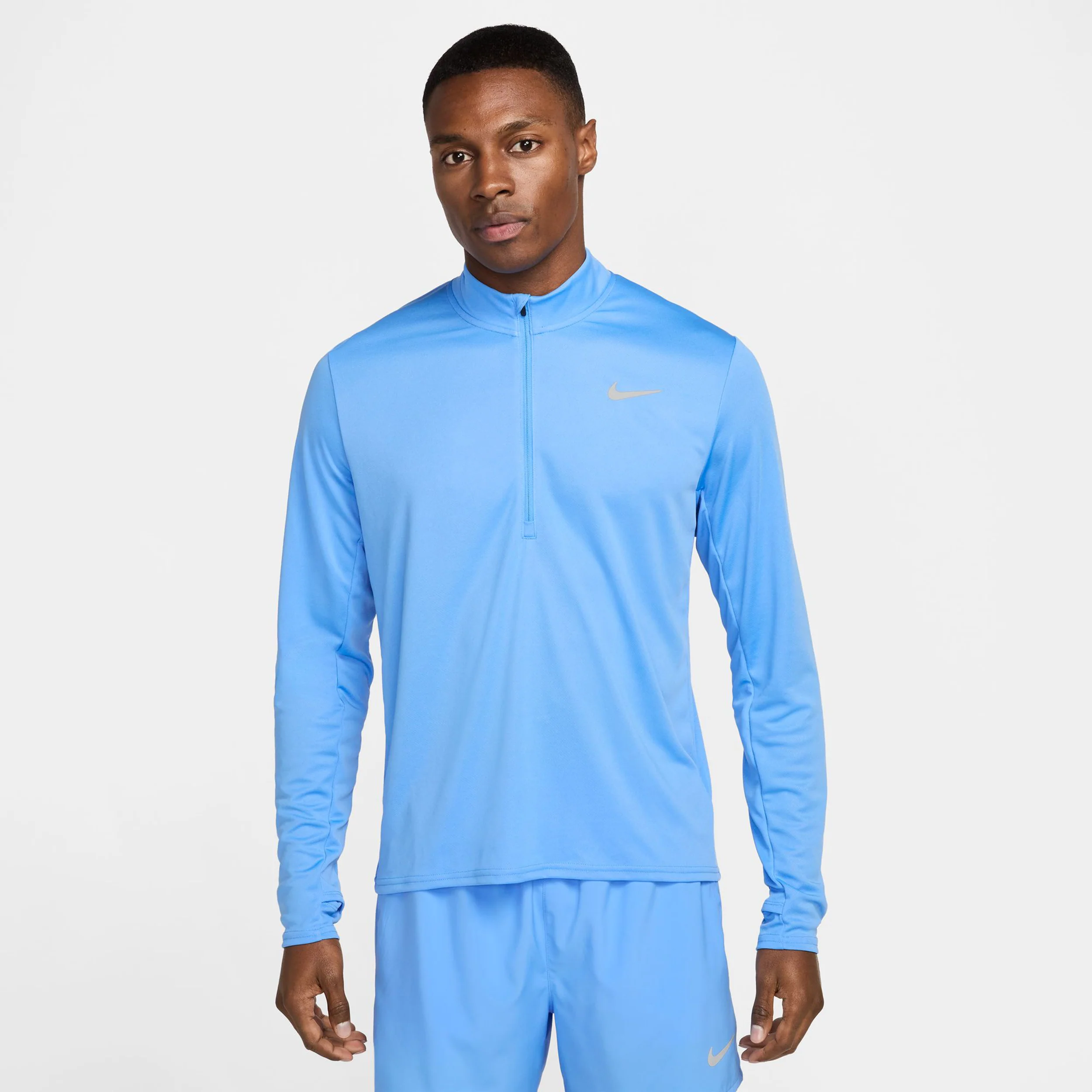 Pacer Half-Zip Löpartröja Herrar - ljusblå - Image 4