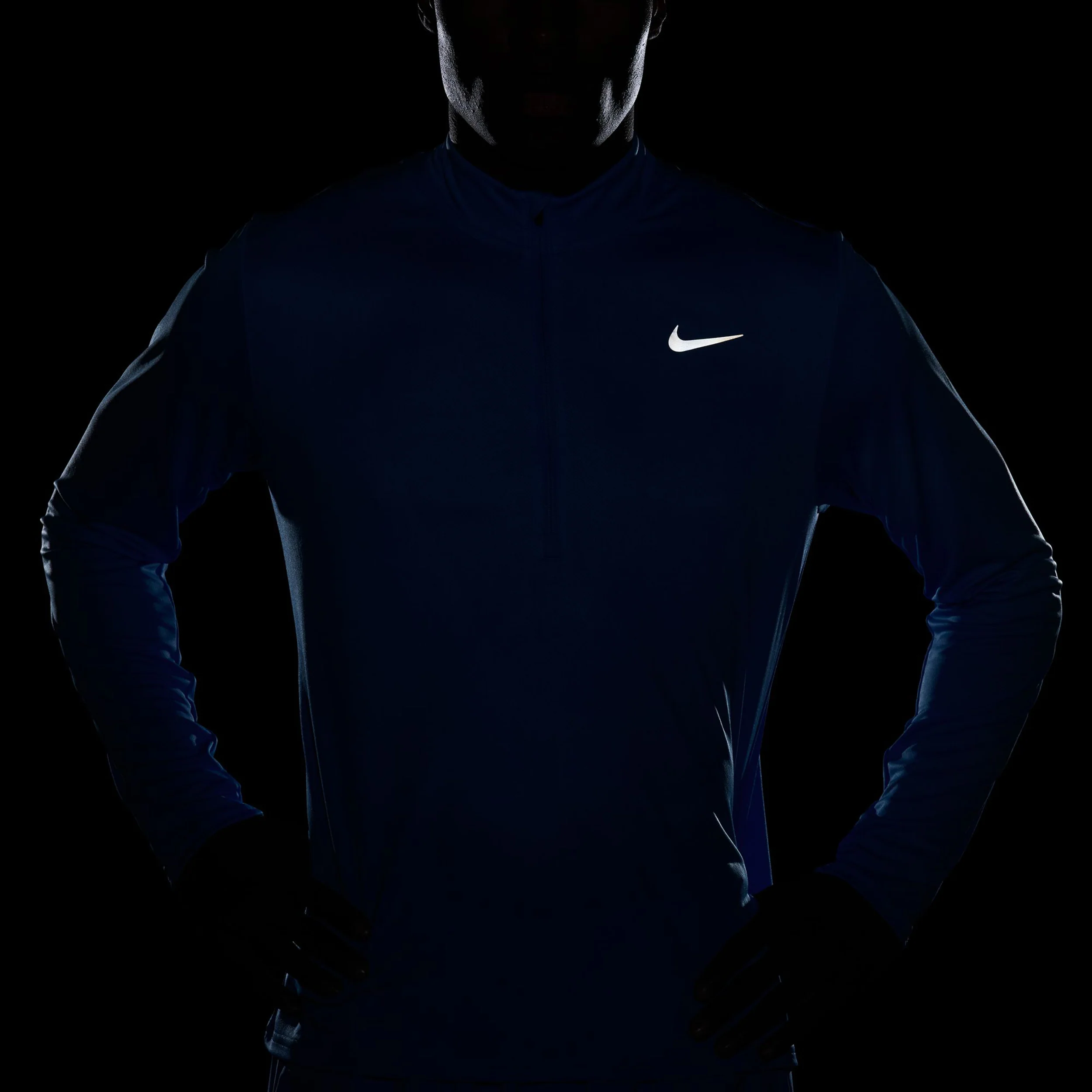 Pacer Half-Zip Löpartröja Herrar - ljusblå - Image 9