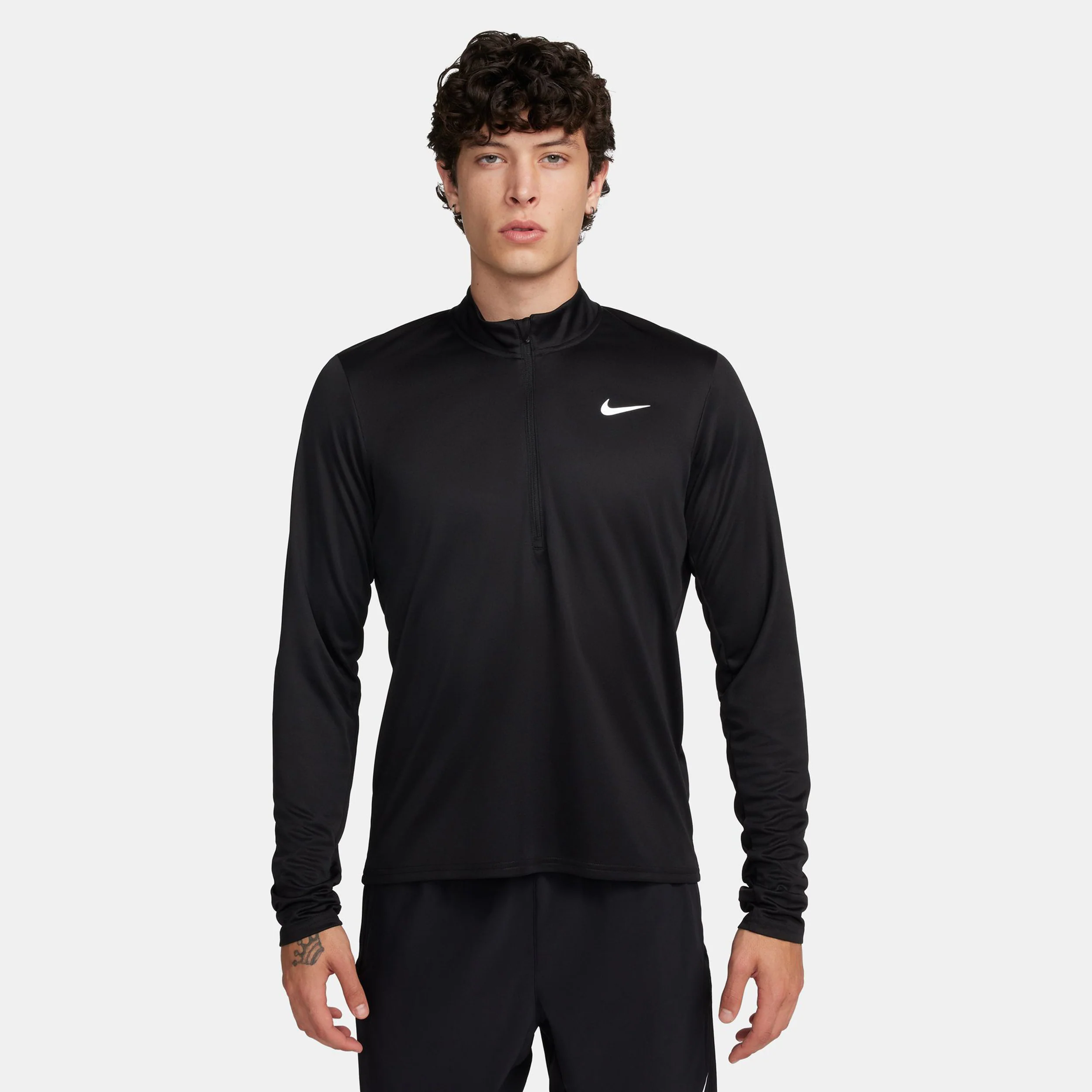 Pacer Half-Zip Löpartröja Herrar - svart - Image 4