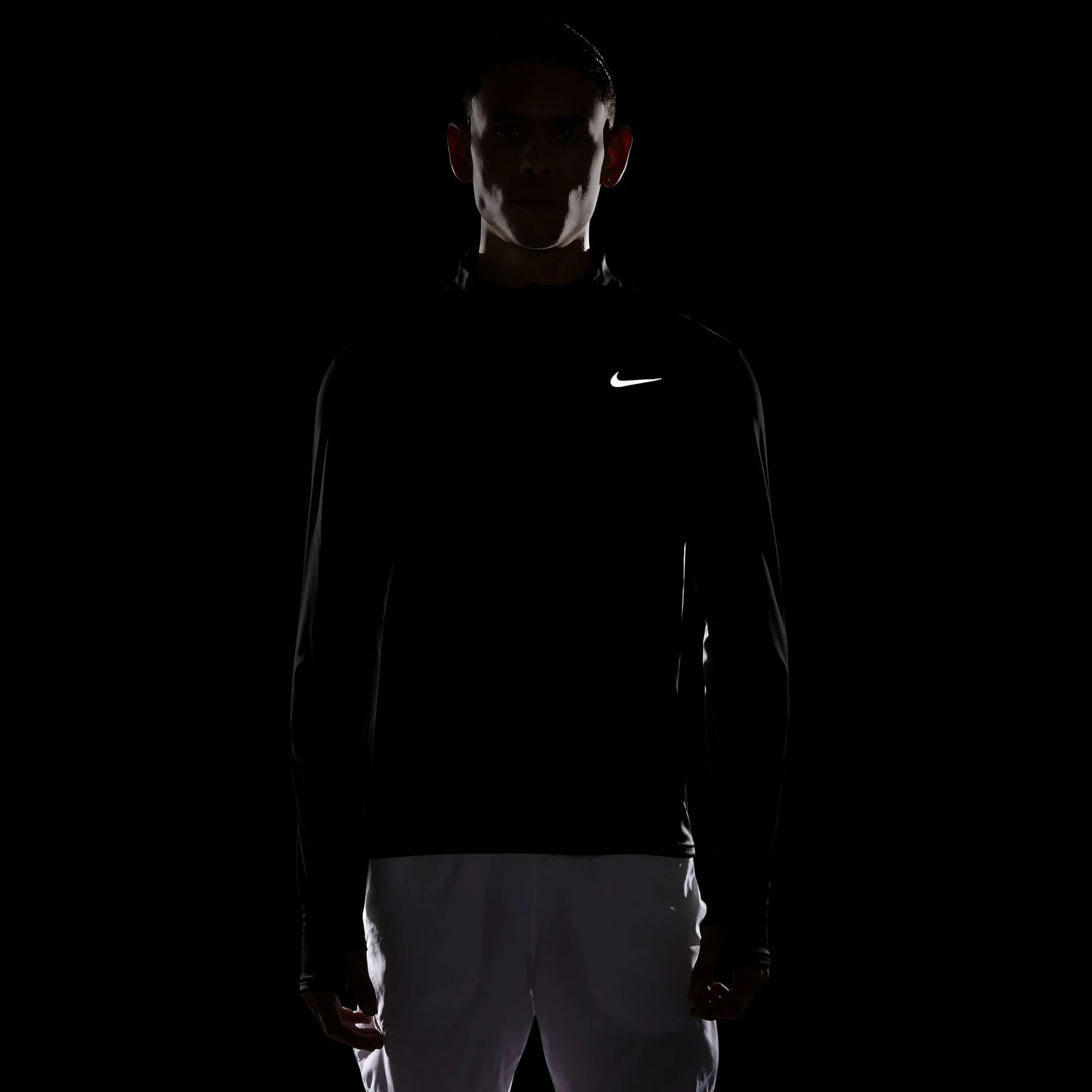 Pacer Half-Zip Löpartröja Herrar - svart - Image 9