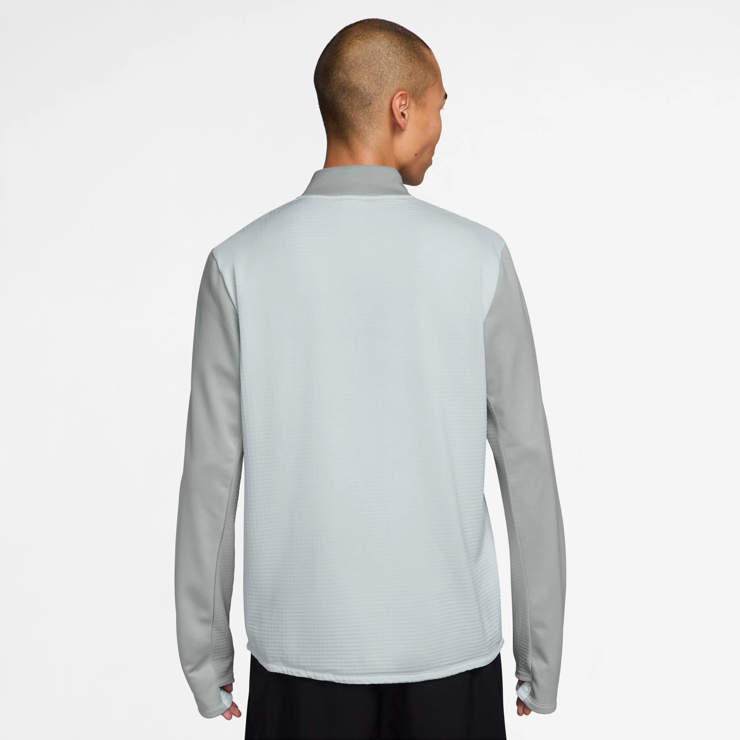 Pacer Winterized Half-Zip Löpartröja Herrar - grå, silver - Image 2