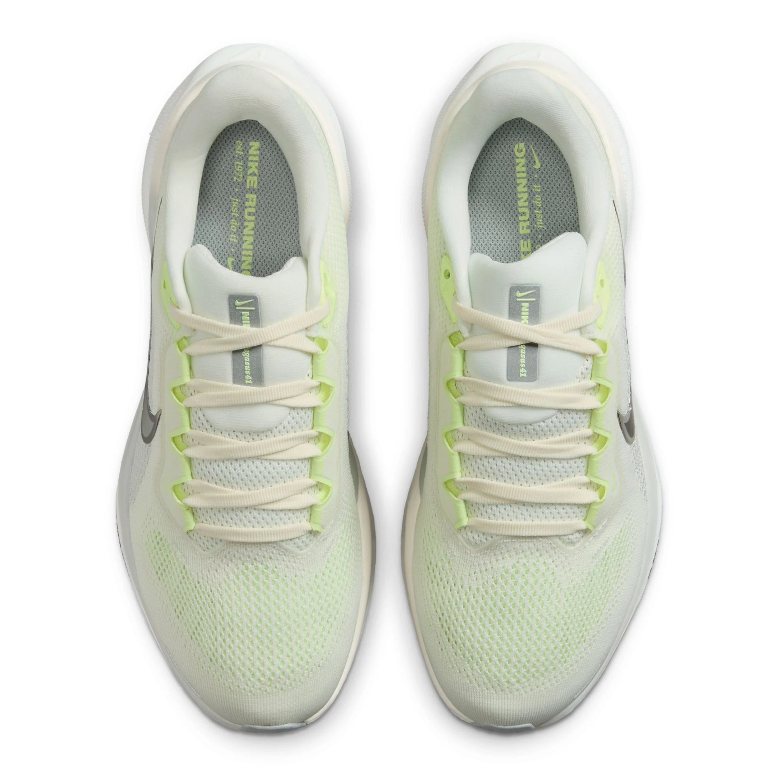 Pegasus 41 Neutralsko Damer-vit, neongul - Image 3