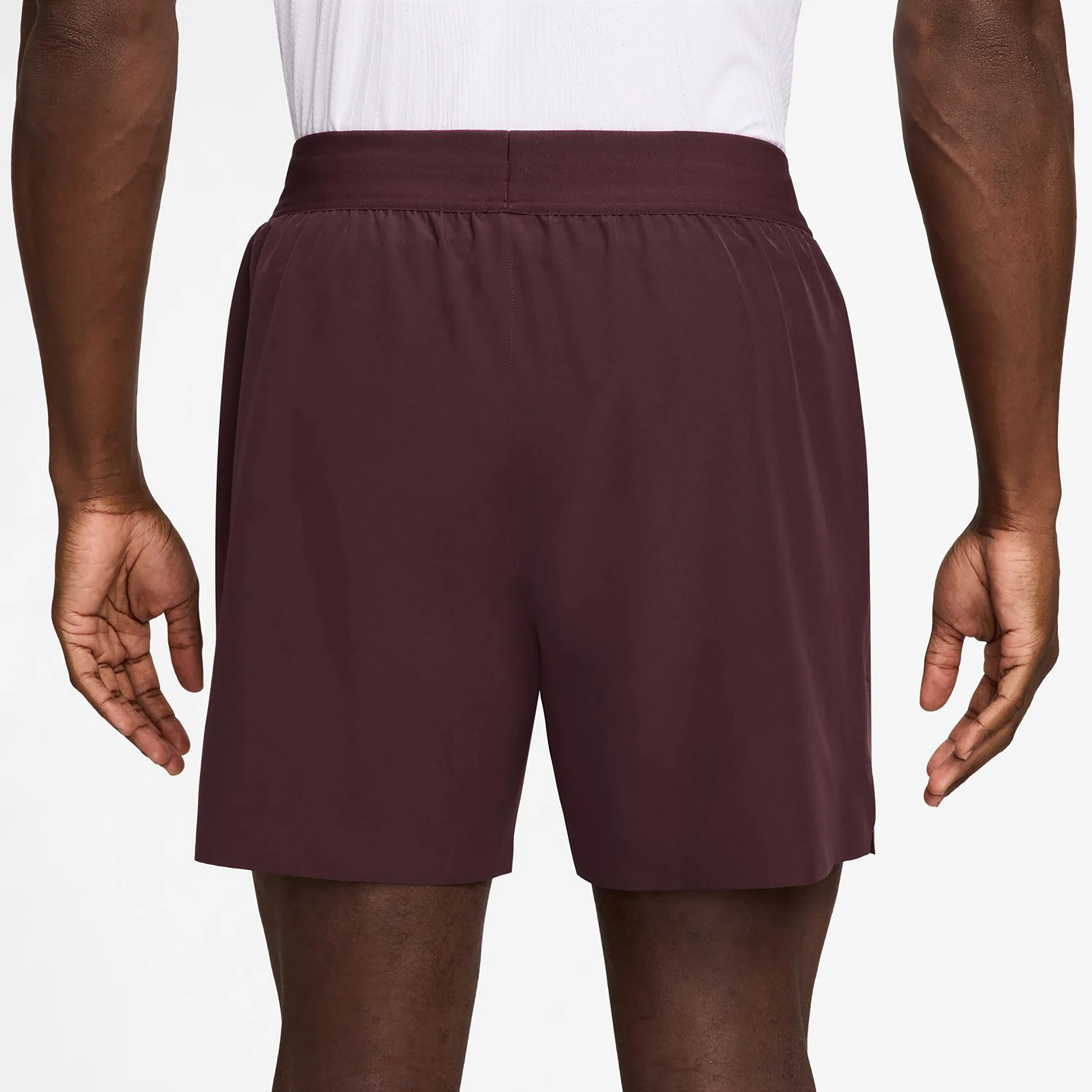 Sinner Court Dri-FIT Advantage 6in Shorts Herrar - mörkröd, vit - Image 2