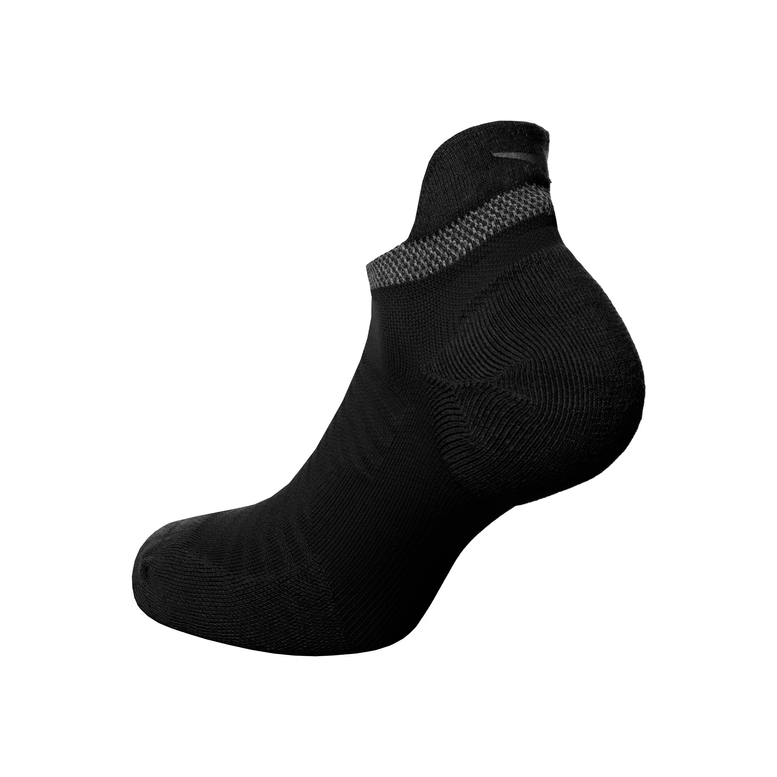 Spark Lightweight No-Show Running Löparsockor-Svart,Grå - Image 2