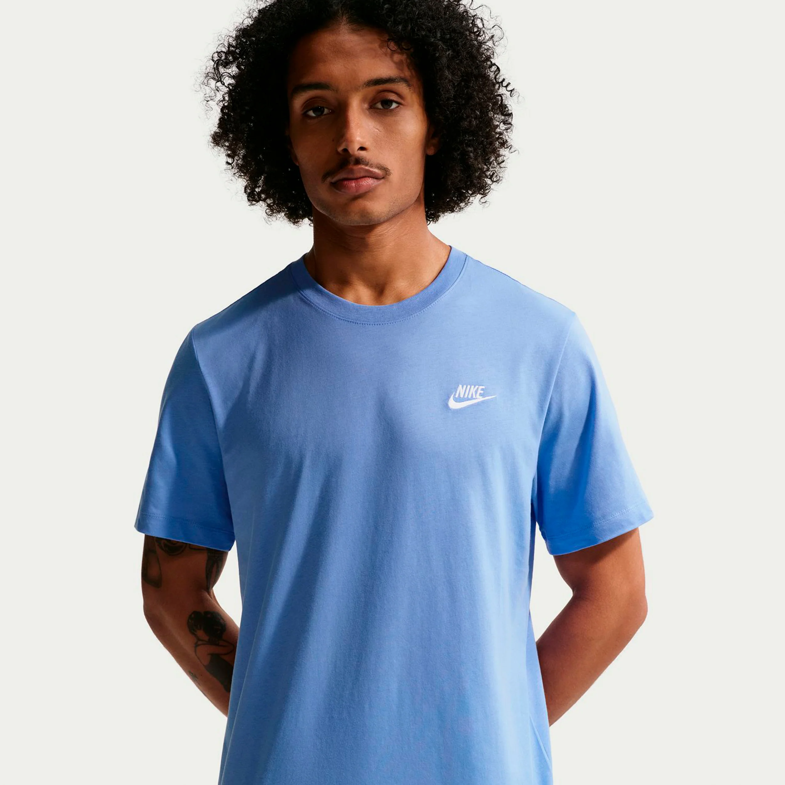 Sportswear Club T-shirt Herrar-ljusblå, blå