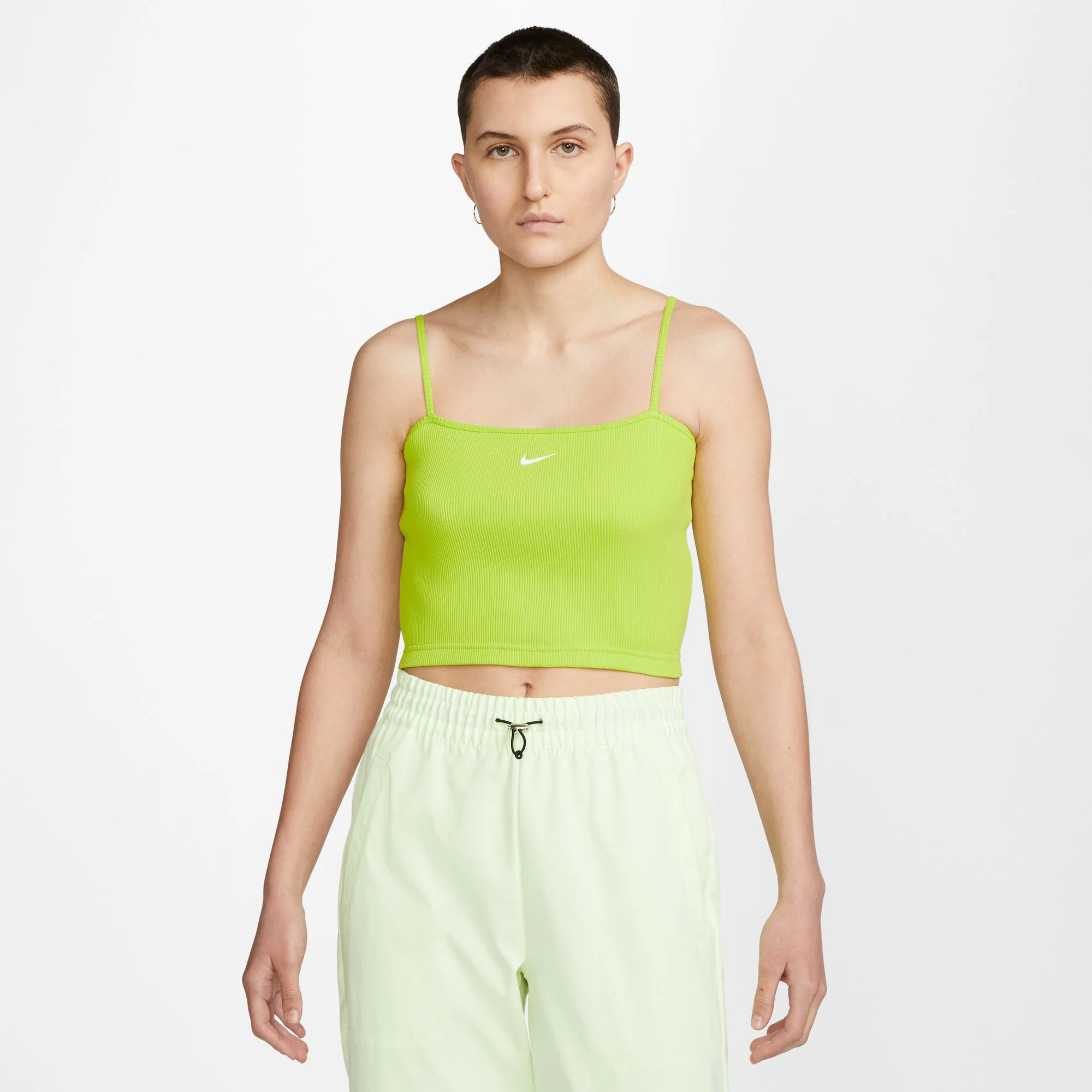 Sportswear Essential Rib Linne Damer - gul, - Image 3