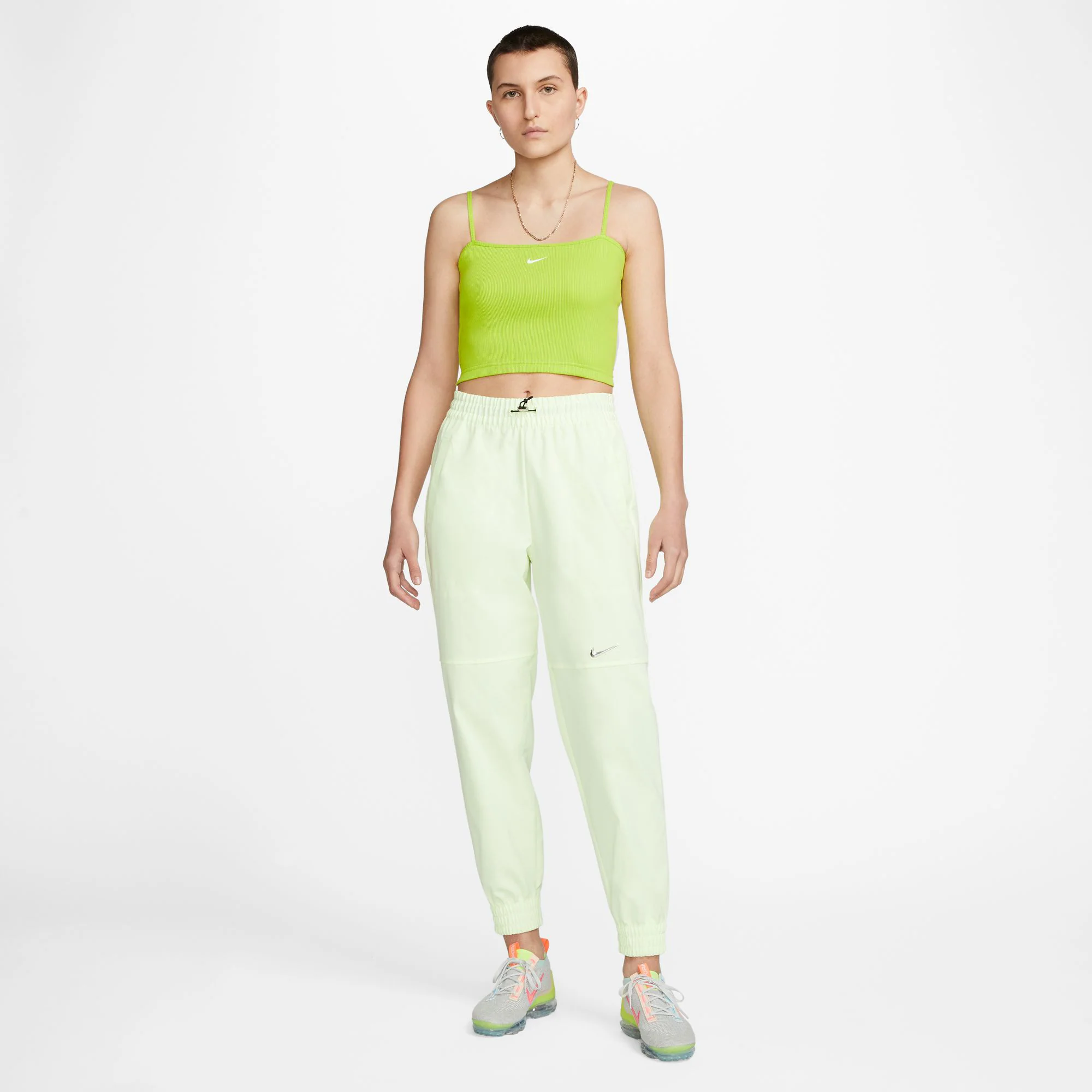 Sportswear Essential Rib Linne Damer - gul, - Image 4