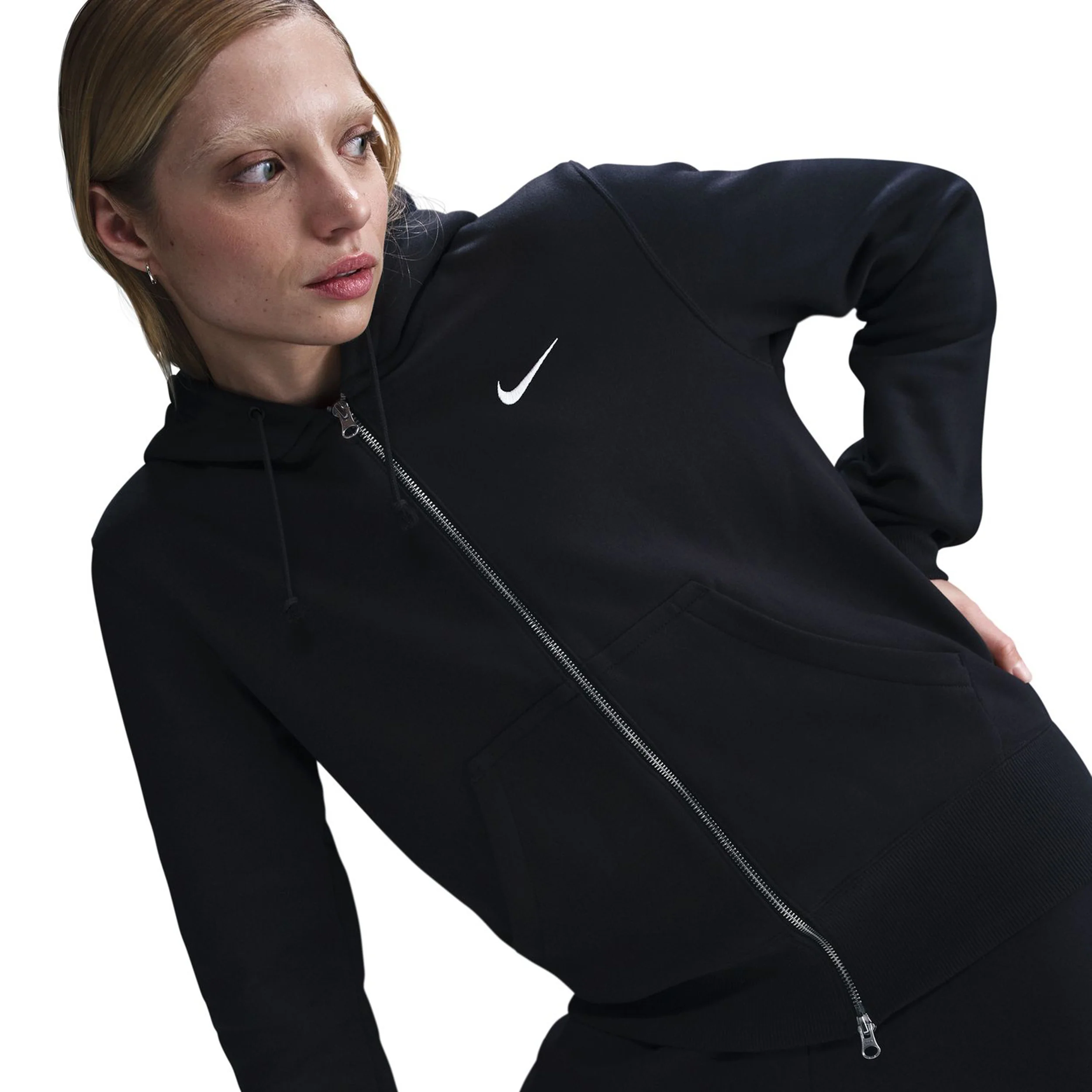 Sportswear Phoenix Fleece Full-Zip Sweat-jacka Damer-Svart - Image 3