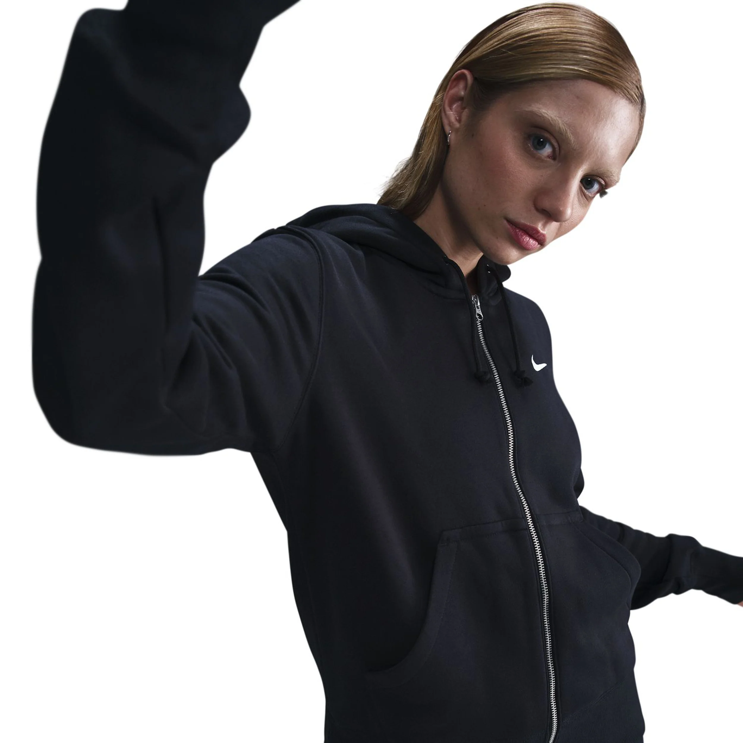 Sportswear Phoenix Fleece Full-Zip Sweat-jacka Damer-Svart - Image 5